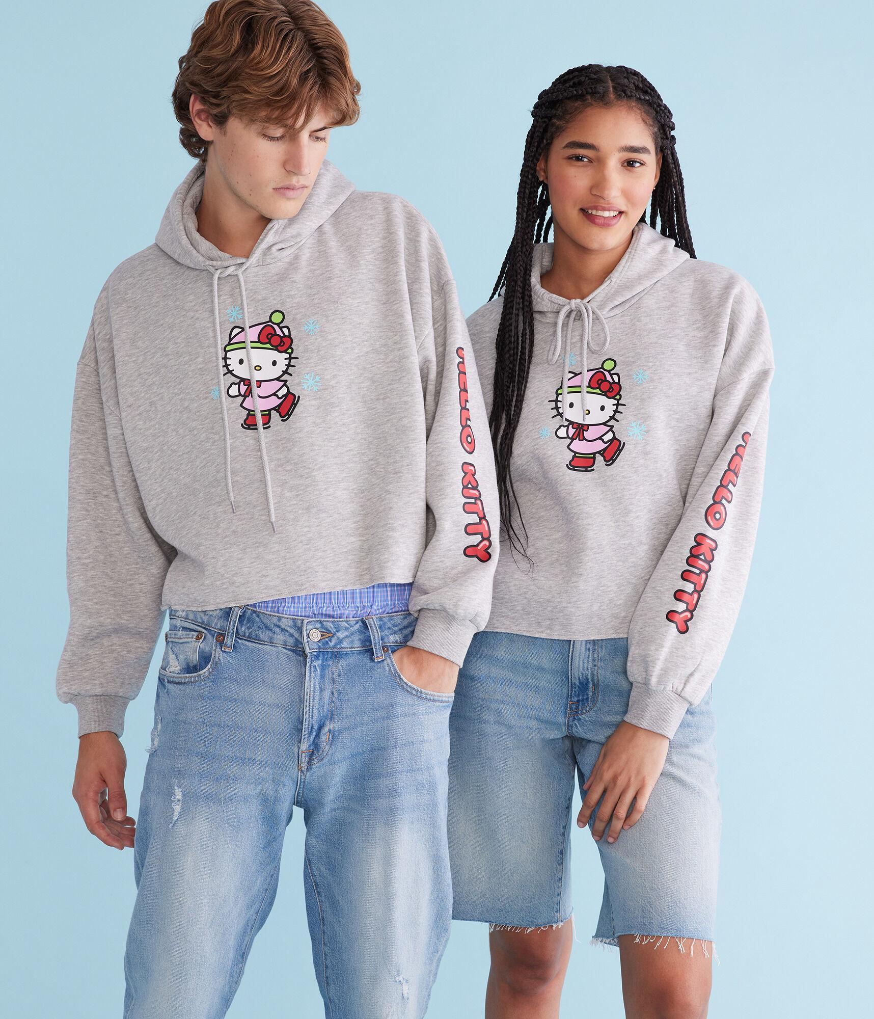 Hello Kitty Ice Skating Pullover Hoodie Product Image