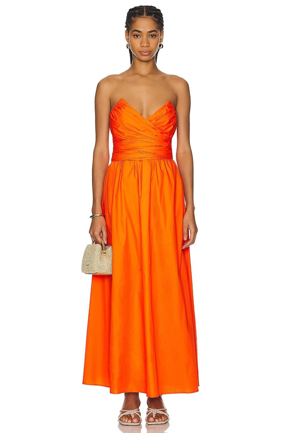 Sunburst Midi Dress Line & Dot Product Image