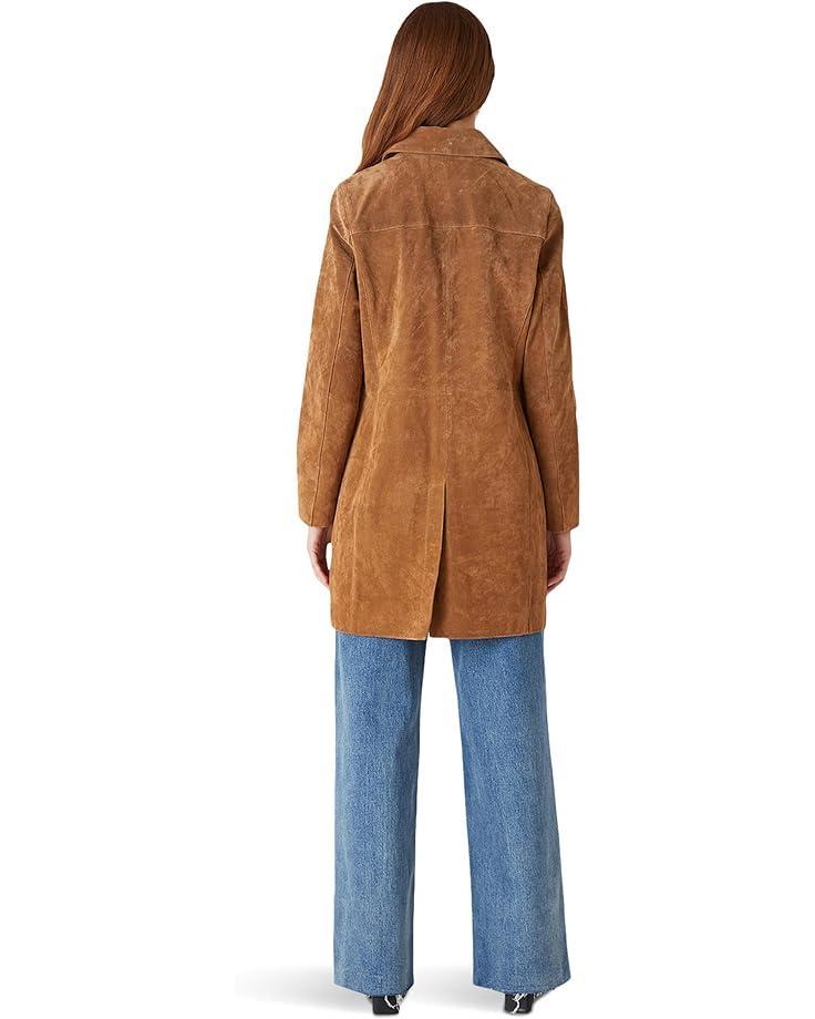Leather Trench Coat Product Image