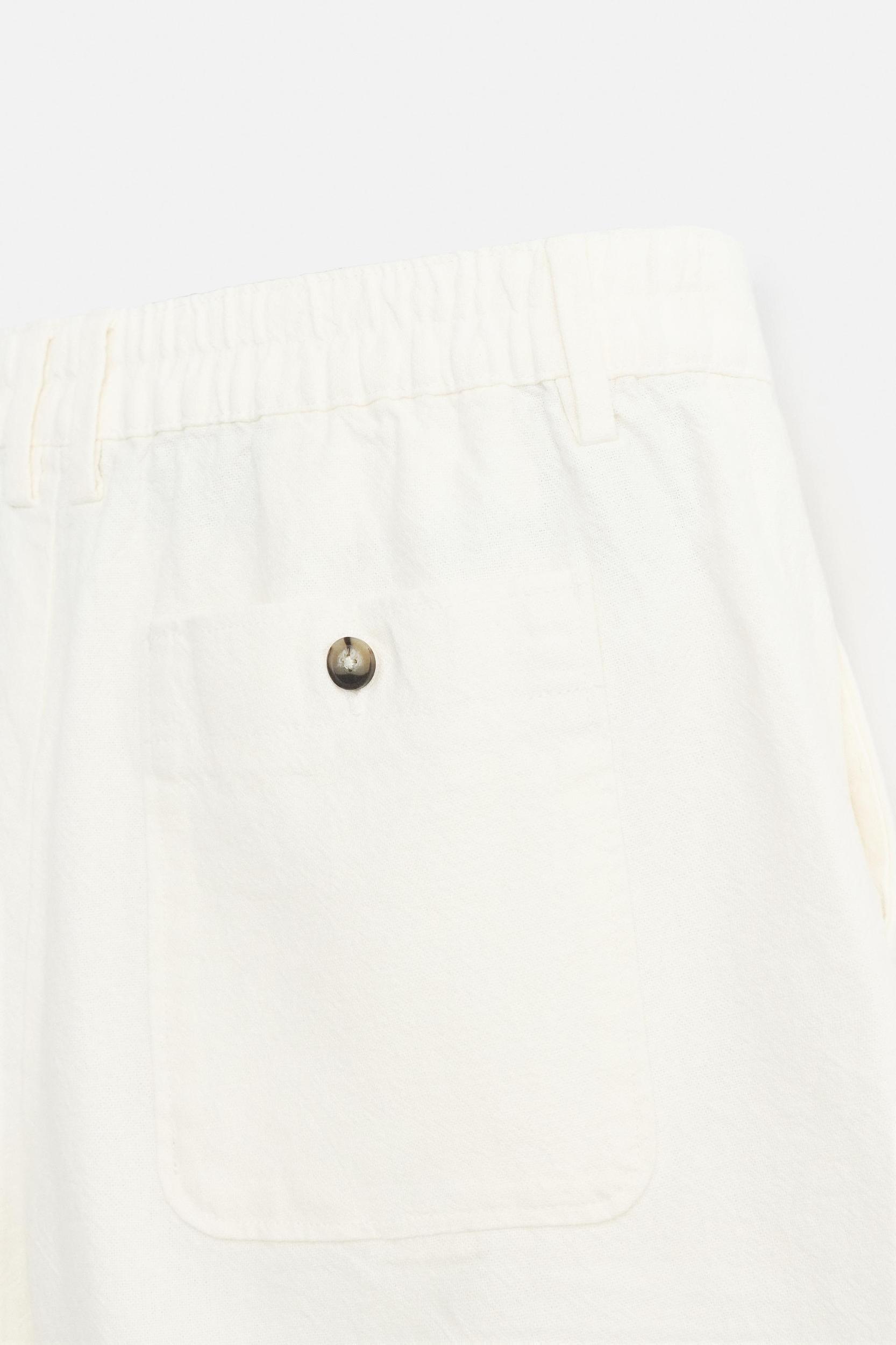 LINEN - COTTON SHORTS Product Image