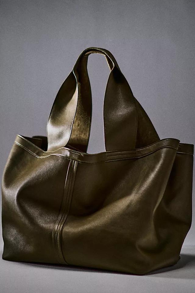 Blair Reversible Vegan Suede Tote Product Image