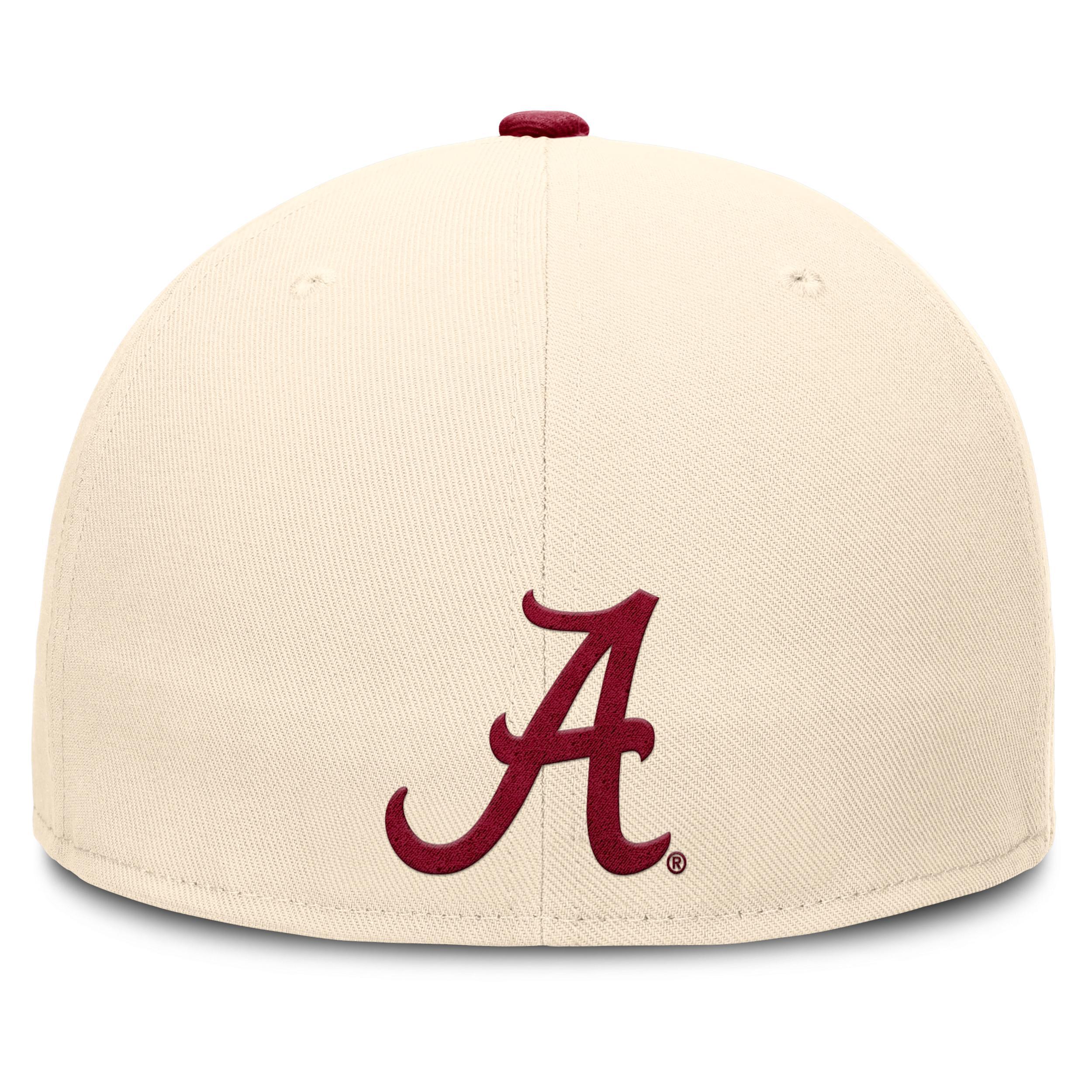 Alabama Crimson Tide Primetime True Nike Men's Dri-FIT College Fitted Hat Product Image