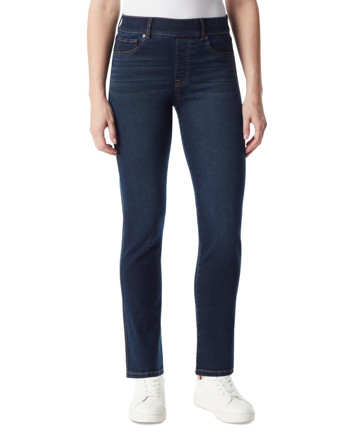 Women's Gloria Vanderbilt Shape Effect Straight Jeans, Size: 6 Short, Kansas Whiskers Product Image
