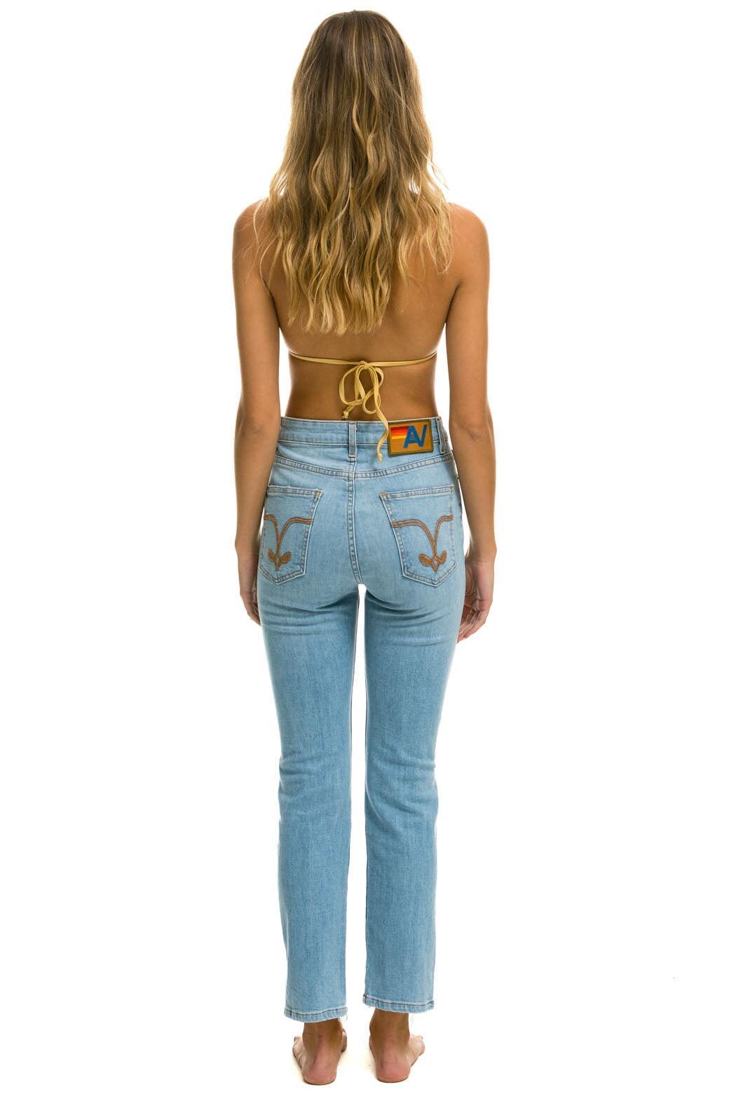 HIGH RISE SLIM BOOT JEAN - SUPER LIGHT Female Product Image