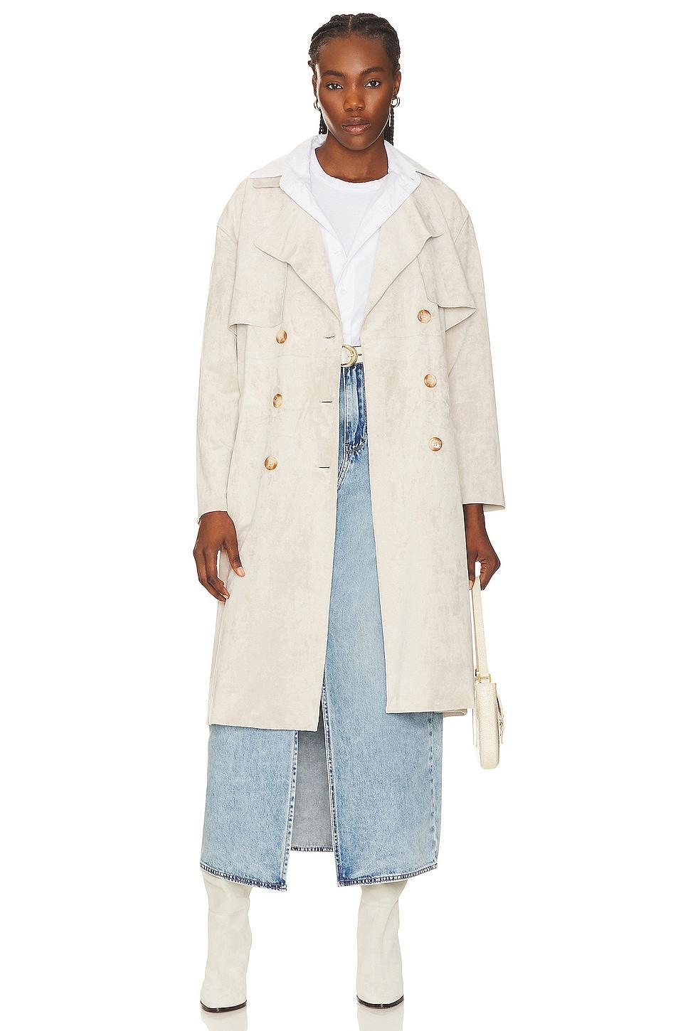Mid Rise Denim Maxi Skirt BLANKNYC Product Image