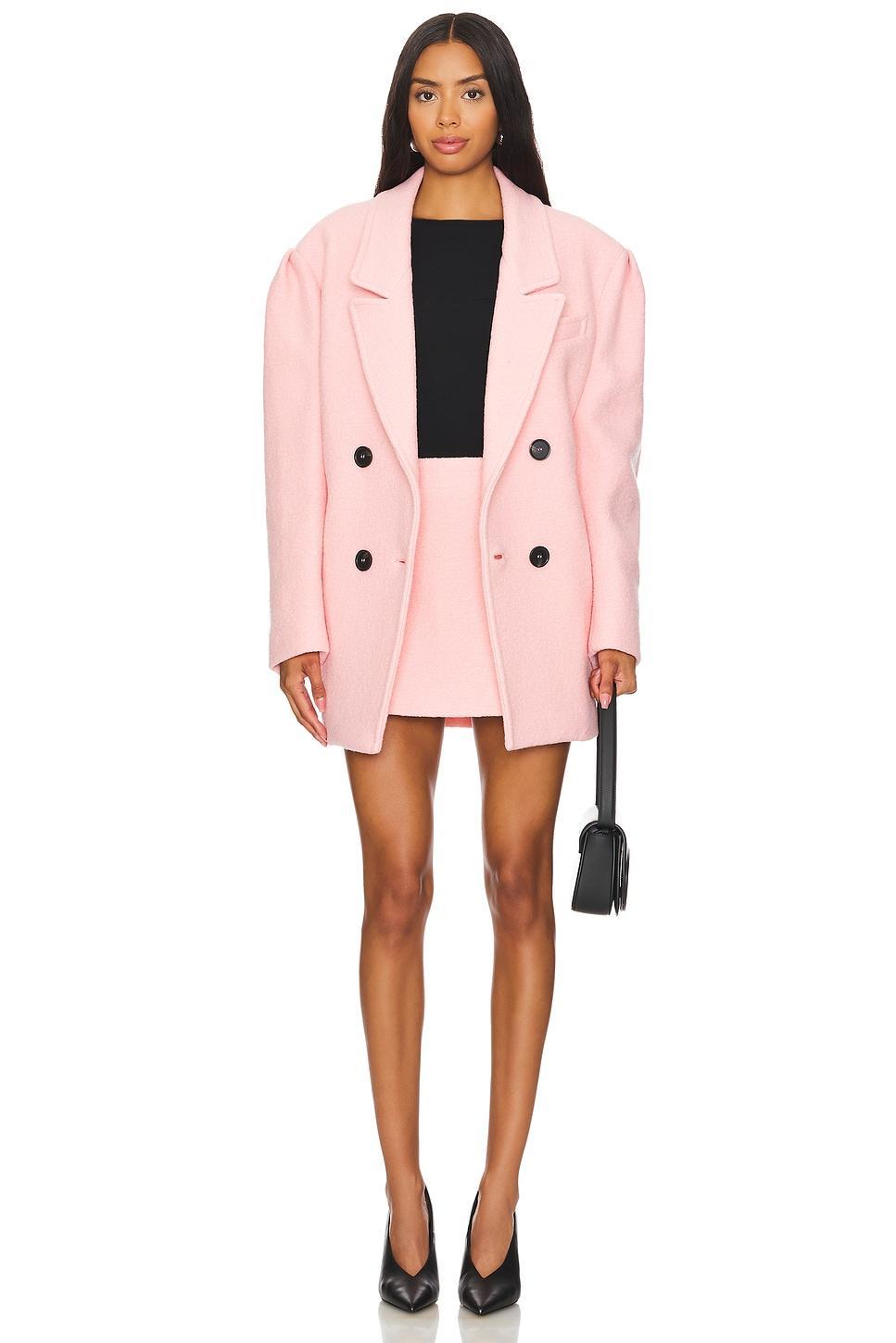 Wool Boucle Coat MSGM Product Image