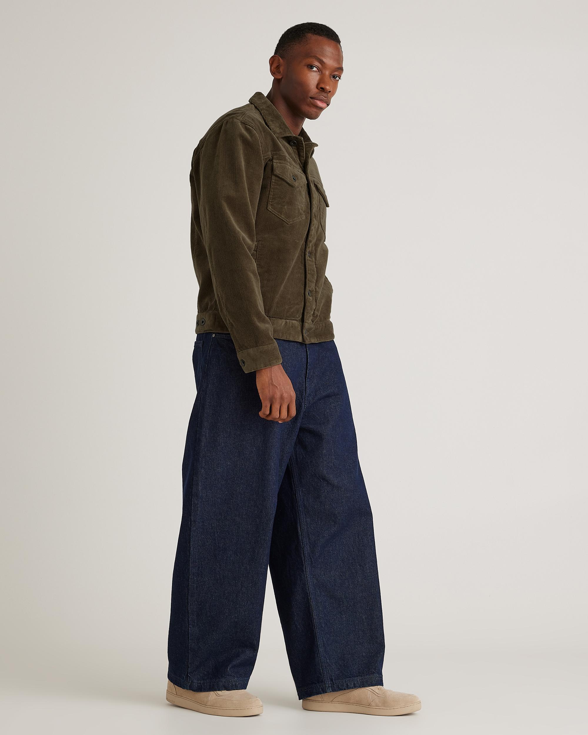 Quince | Men's Organic Stretch Corduroy Trucker Jacket Organic Cotton Product Image