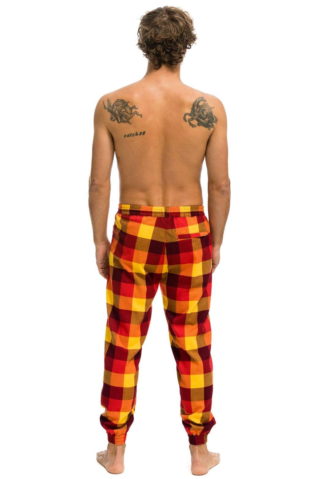 UNISEX PLAID LODGE PANT - SURFY PLAID Unisex Product Image
