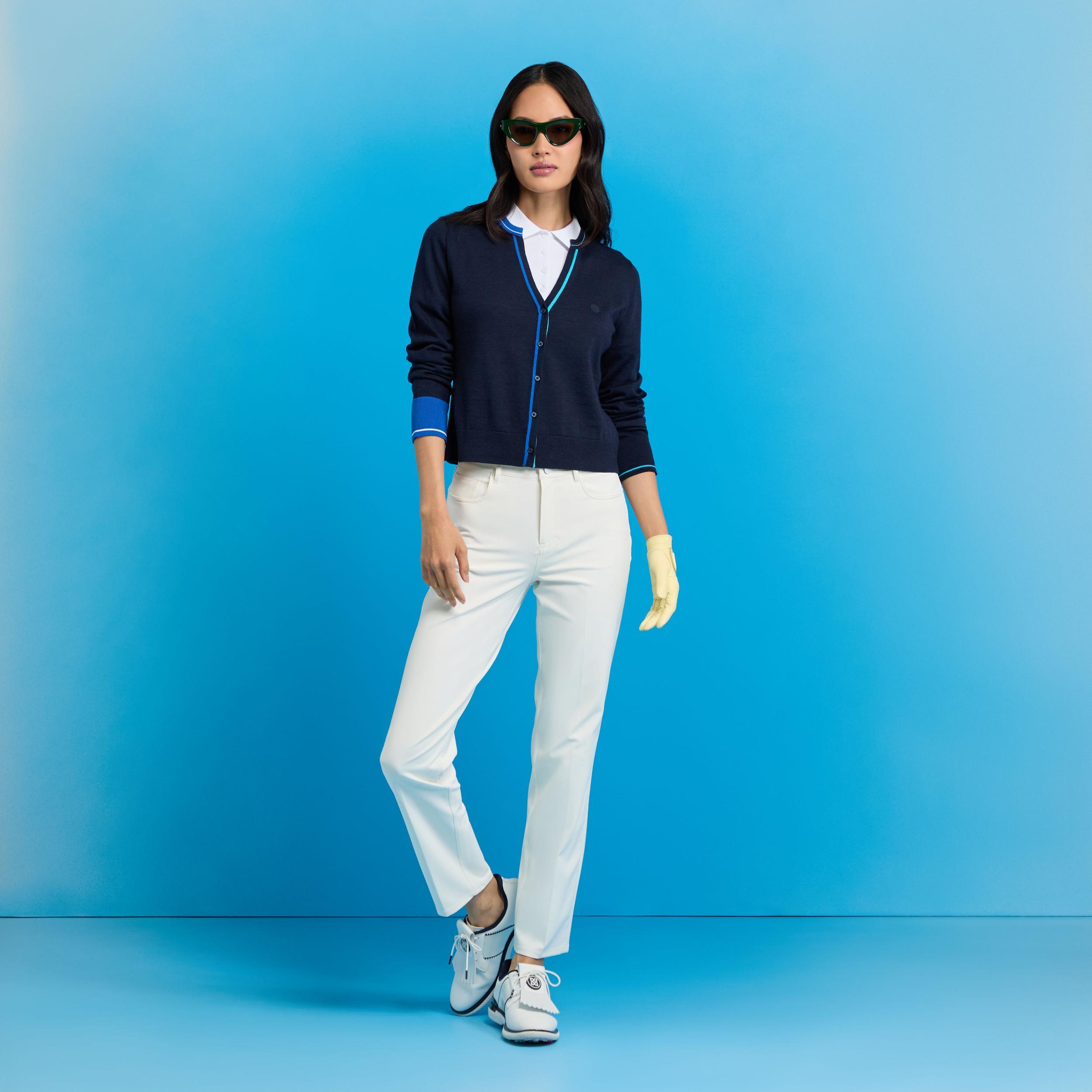 FITTED MERINO WOOL CARDIGAN Product Image