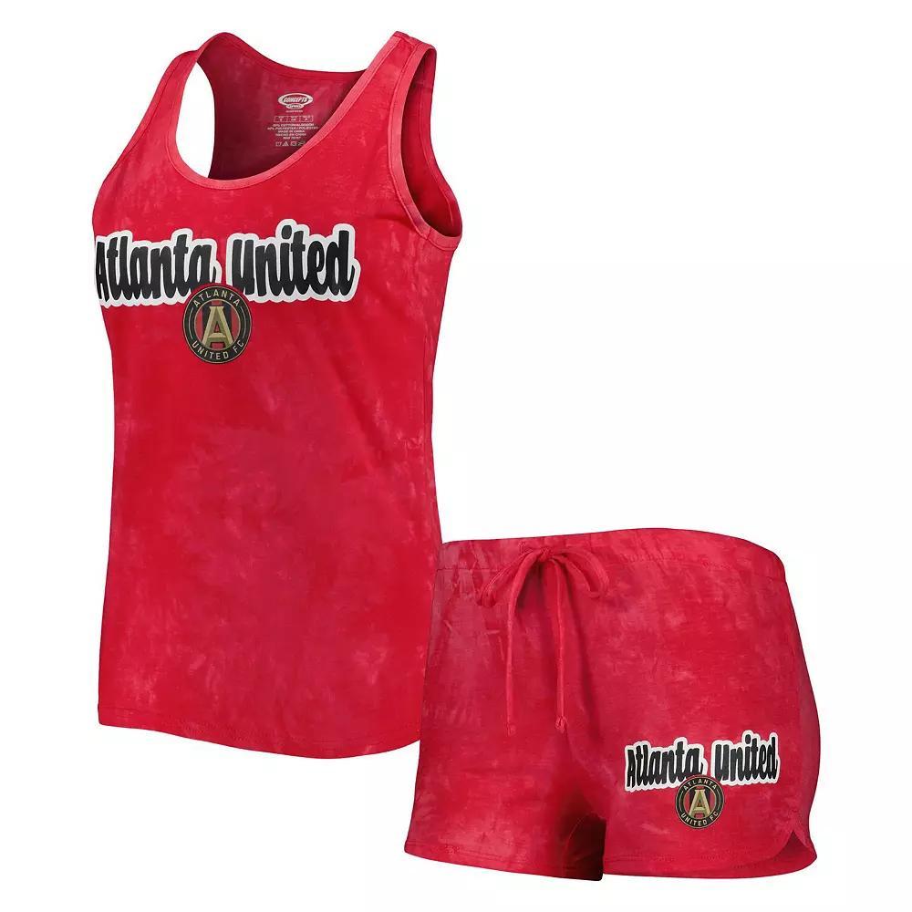 Women's Concepts Sport Red Atlanta United FC Billboard Tank Top & Shorts Sleep Set, Size: Large, Atu Red Product Image