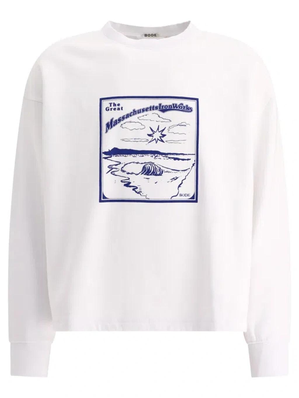 BODE Sweaters In White Product Image