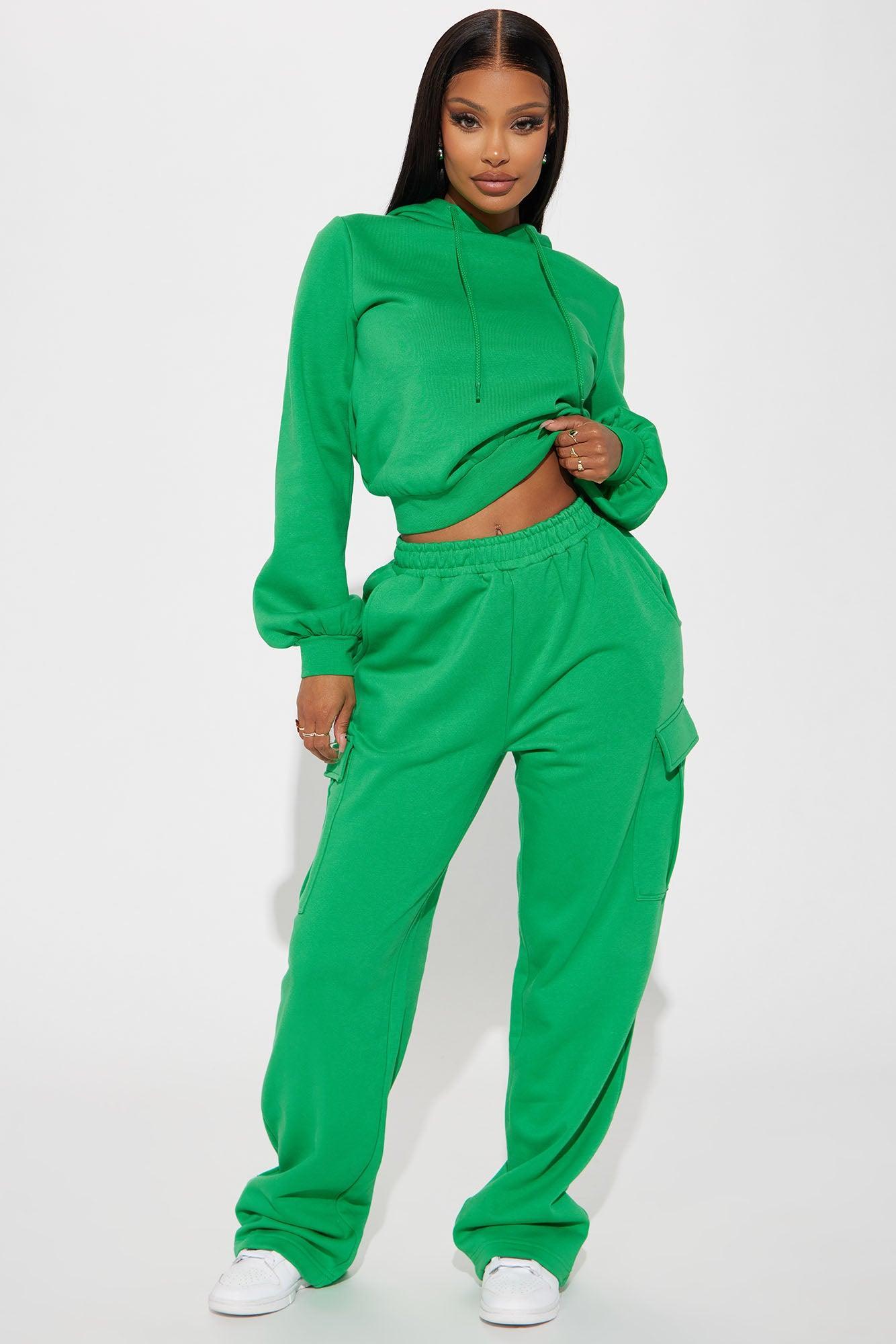 Easy Going Lounge Hoodie - Green Product Image