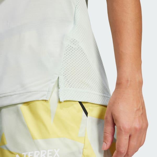 adidas Terrex Xperior Climacool+ Tee White 2XS Womens Product Image