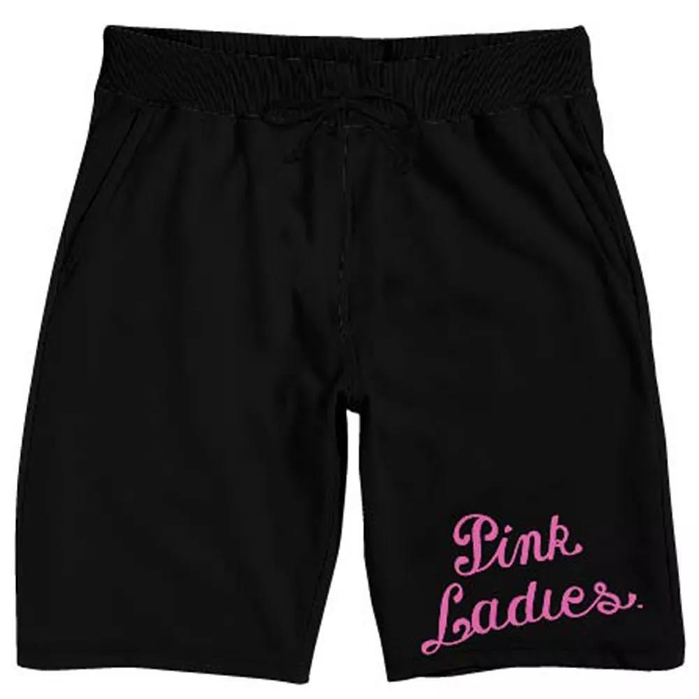 Men's Grease Pink Ladies 9-in. Sleep Shorts, Size: Small, Black Product Image