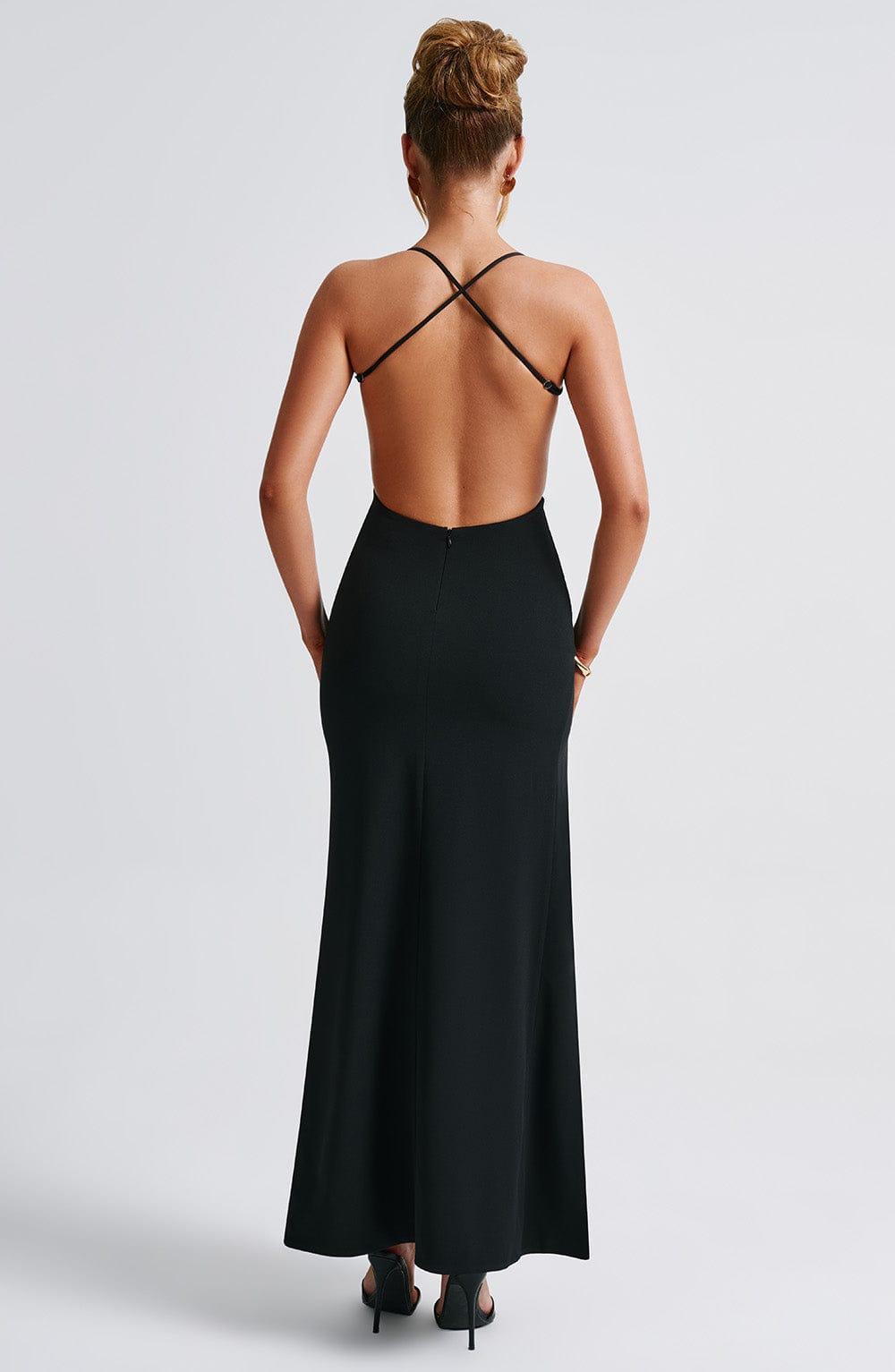 Beatrix Maxi Dress - Black Product Image