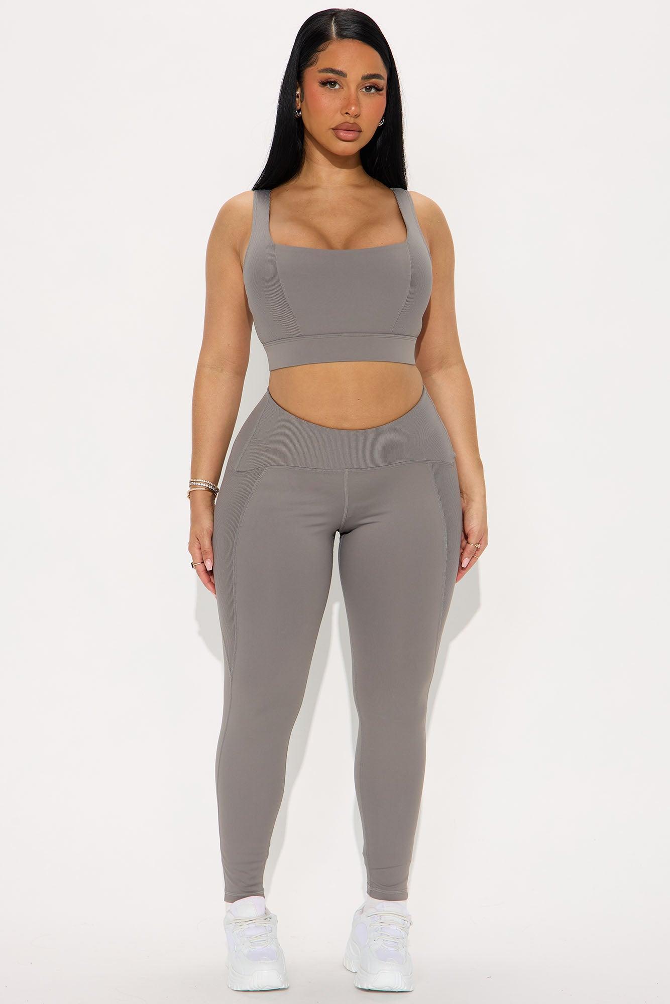 Everyday Gains Sports Bra - Charcoal Product Image