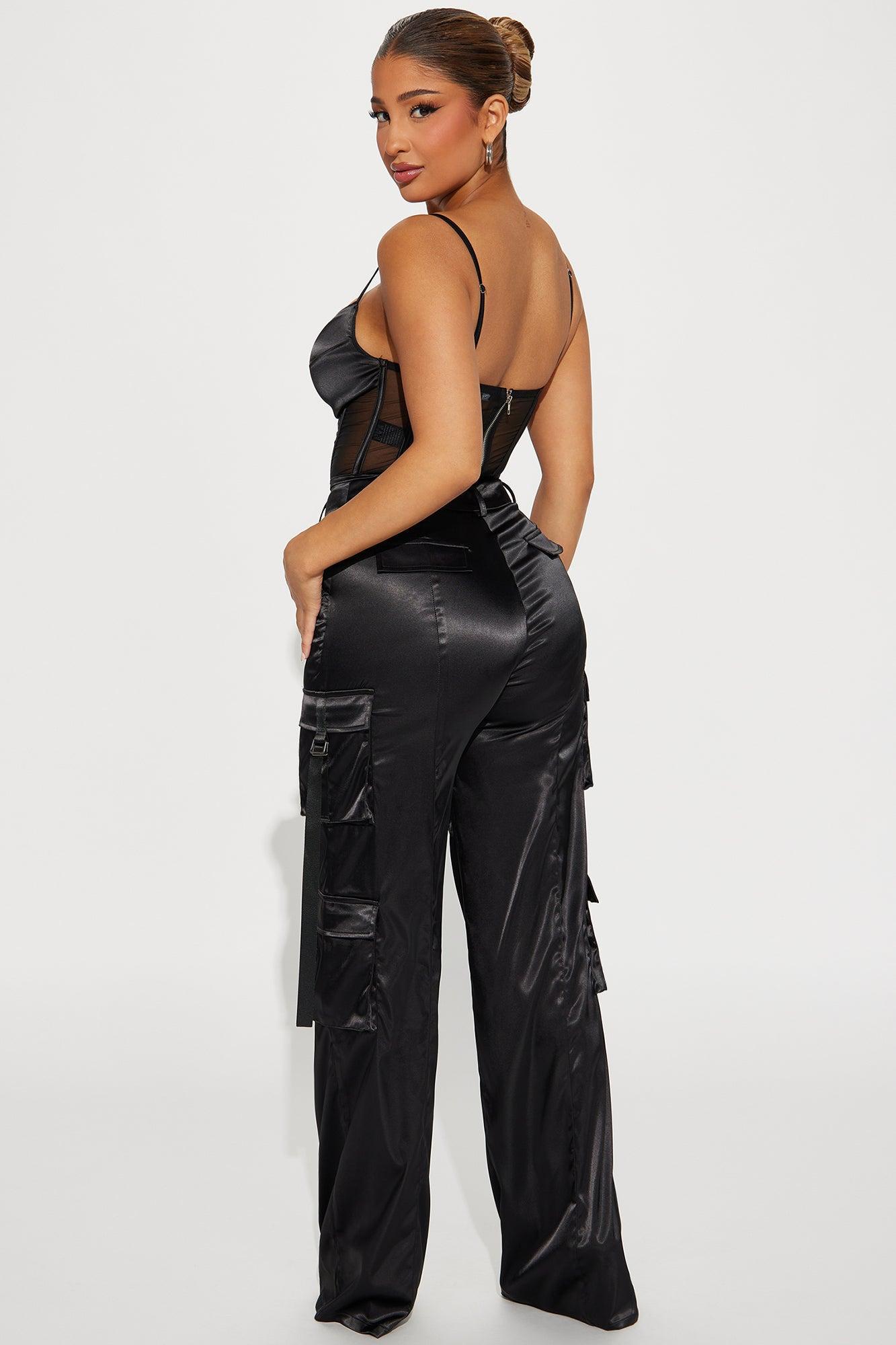 No Jealousy Pant Set - Black Product Image