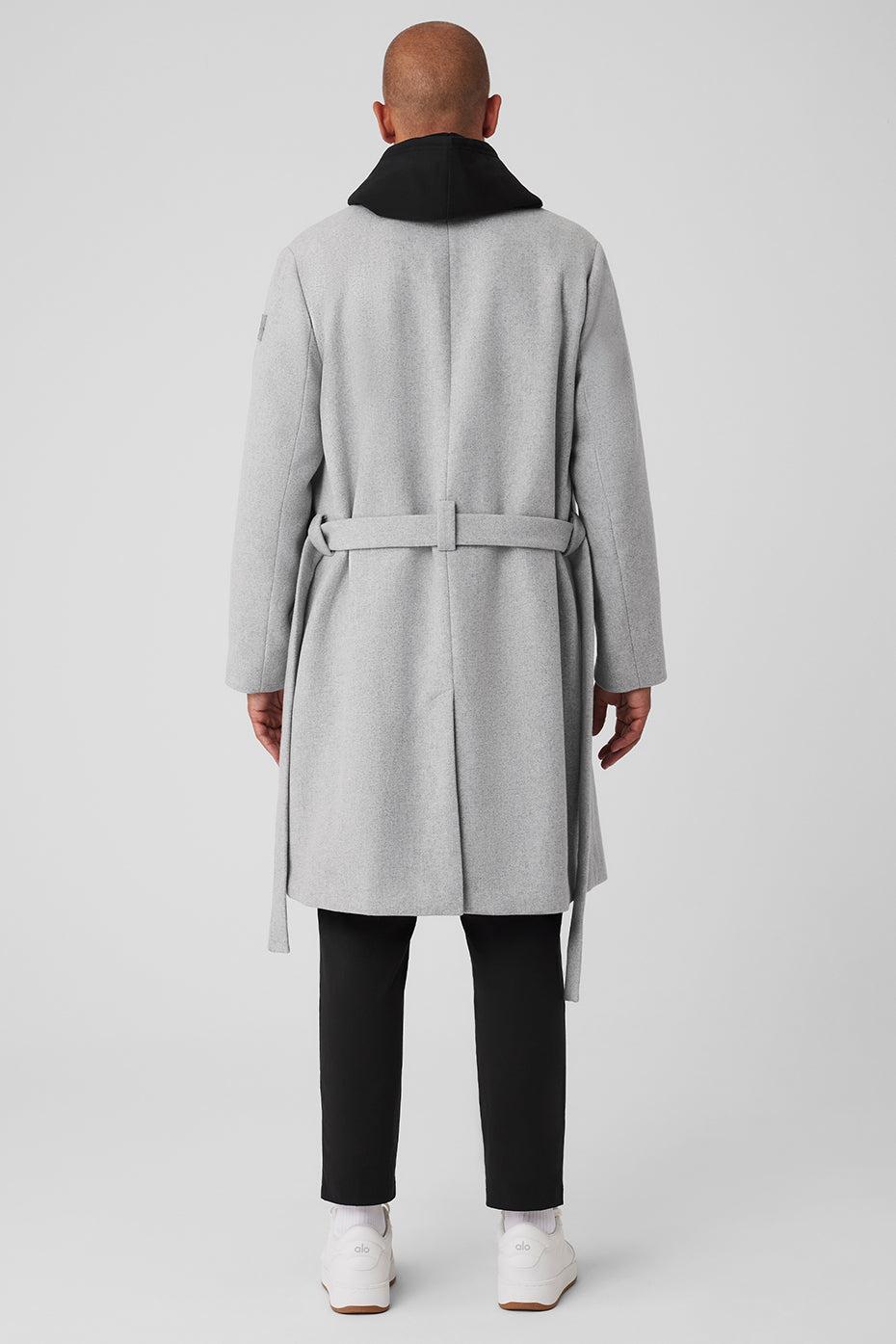 Wool Gameday Overcoat - Athletic Heather Grey Female Product Image