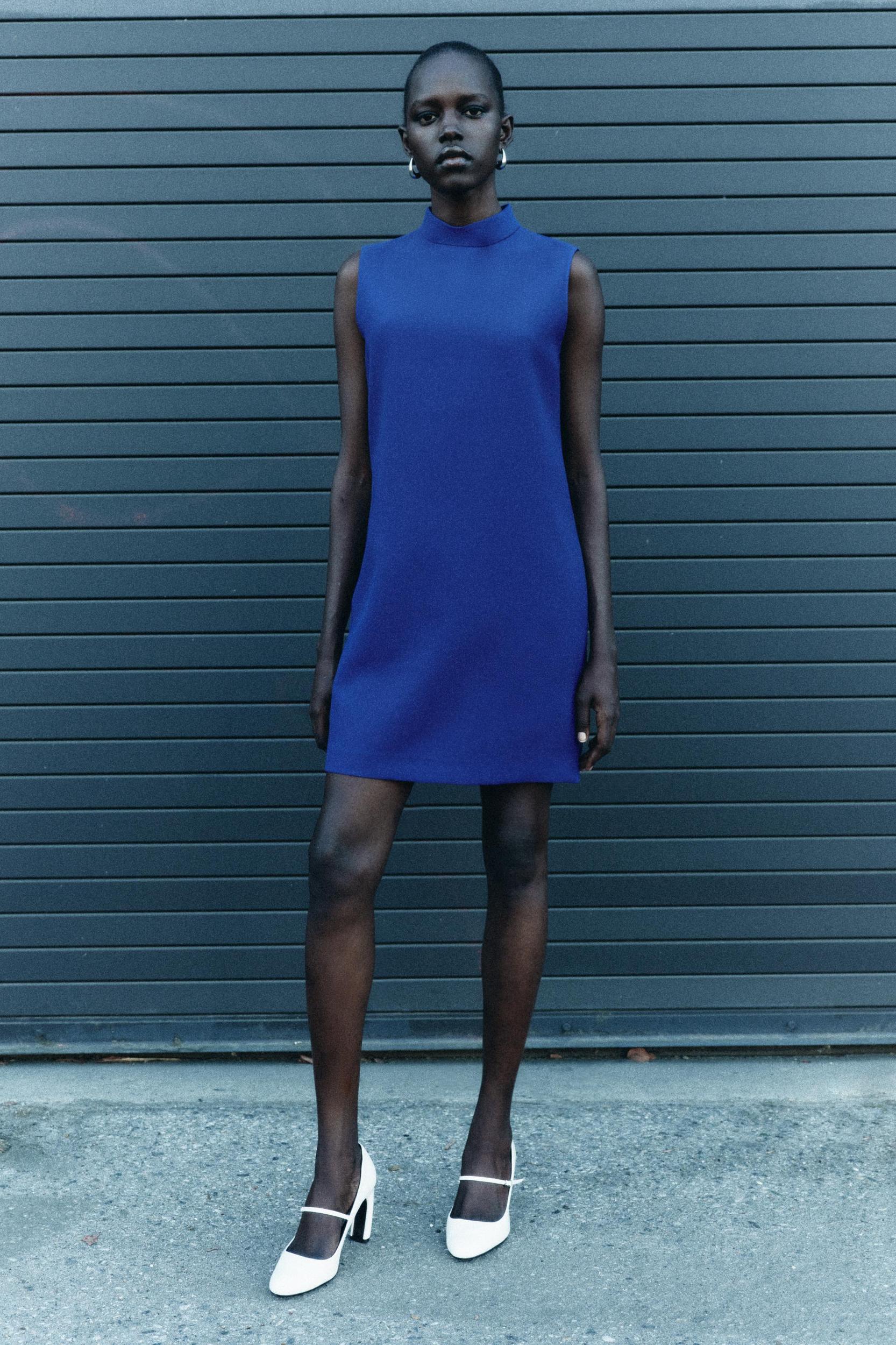 SLEEVELESS MINI DRESS ZW COLLECTION Product Image
