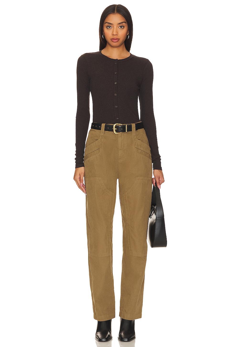 Womens Malia Cotton Twill Cargo Pants Product Image