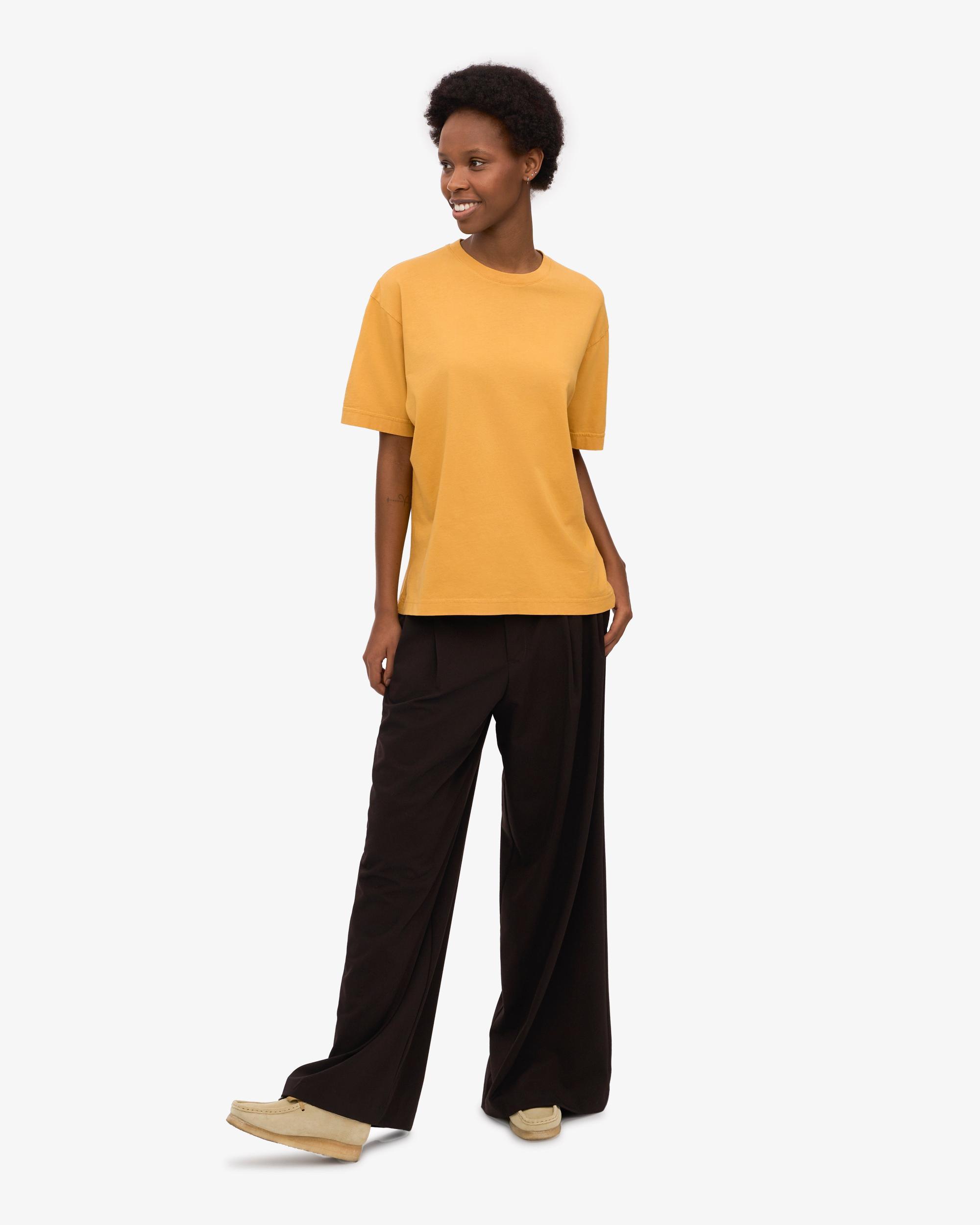 Oversized Organic T-Shirt - Coffee Brown Product Image