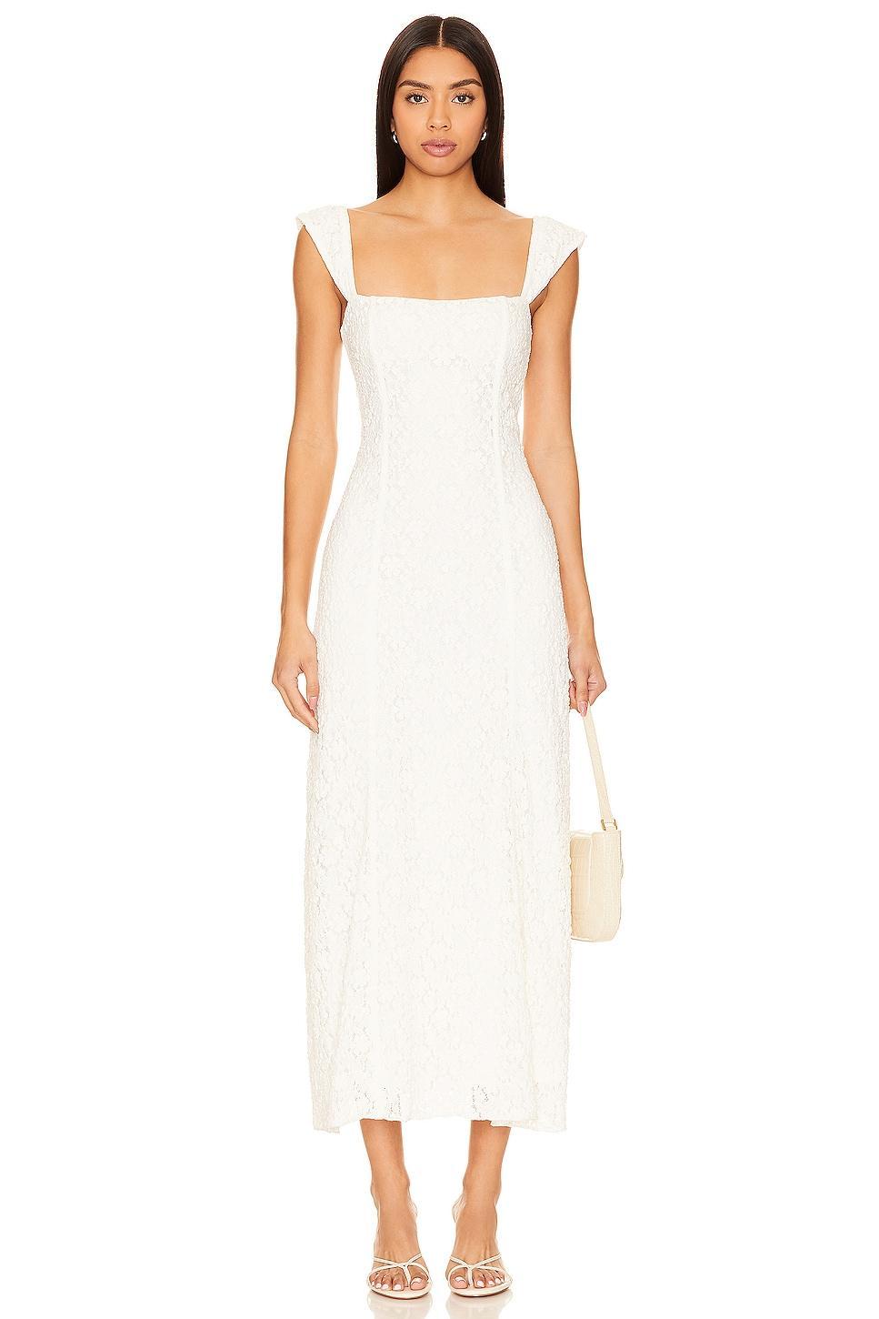 Lace Wide Strap Dress ROTATE Product Image