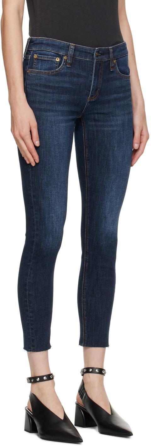 RAG & BONE Blue Cate Jeans In Siennadnm Product Image