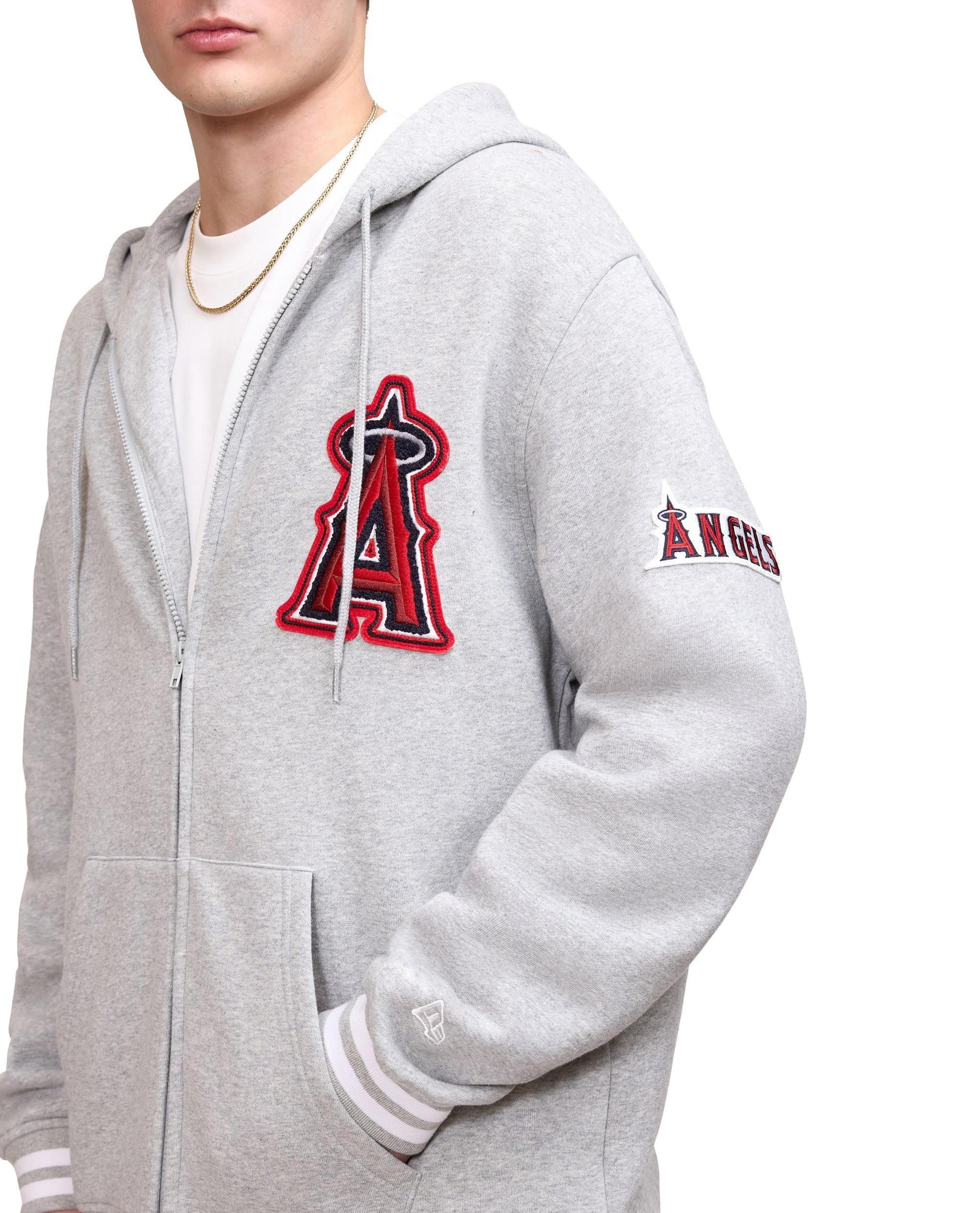 Toronto Blue Jays Gray Logo Select Full-Zip Hoodie Male Product Image
