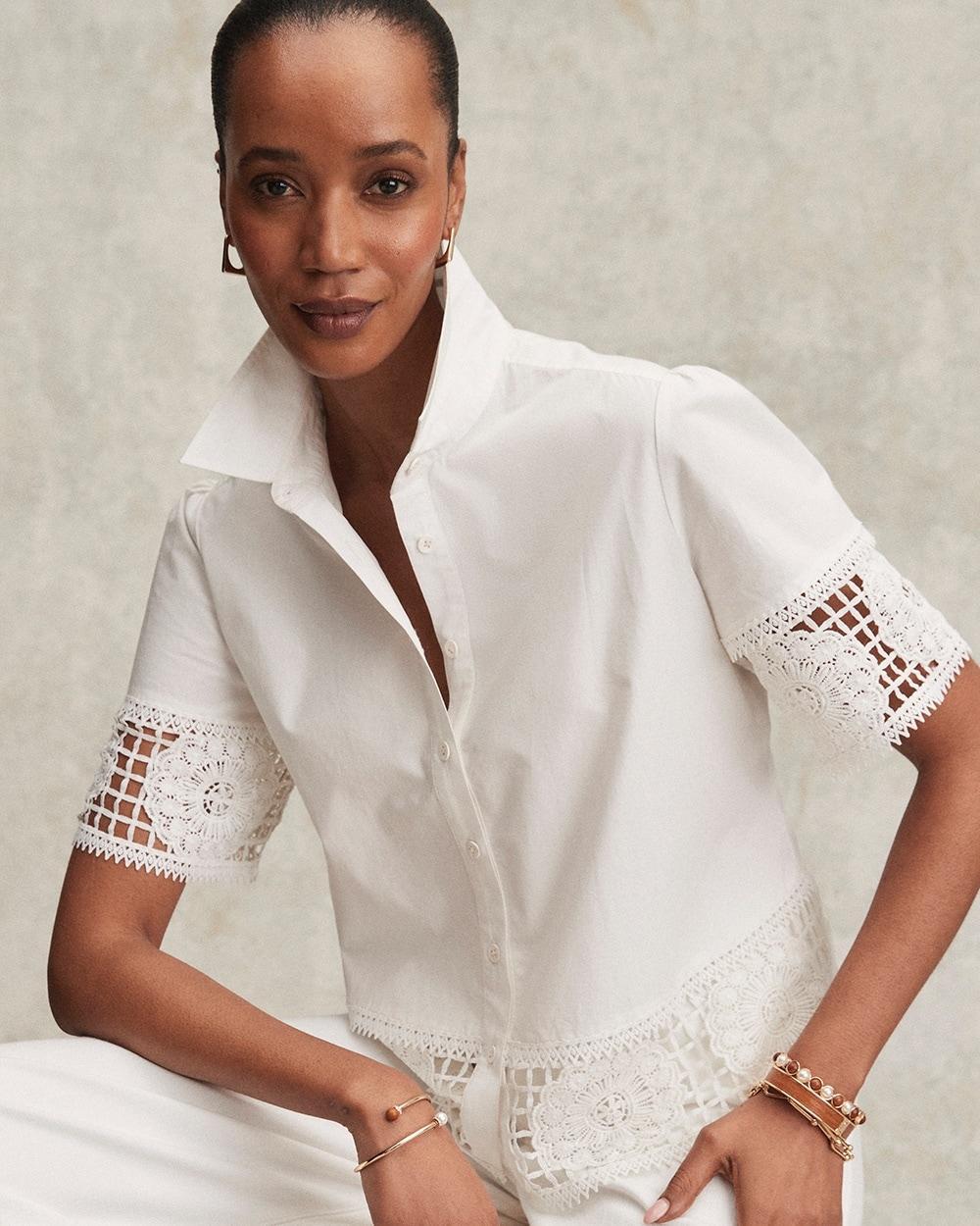 Pintuck Detail Swirl Print Top Product Image