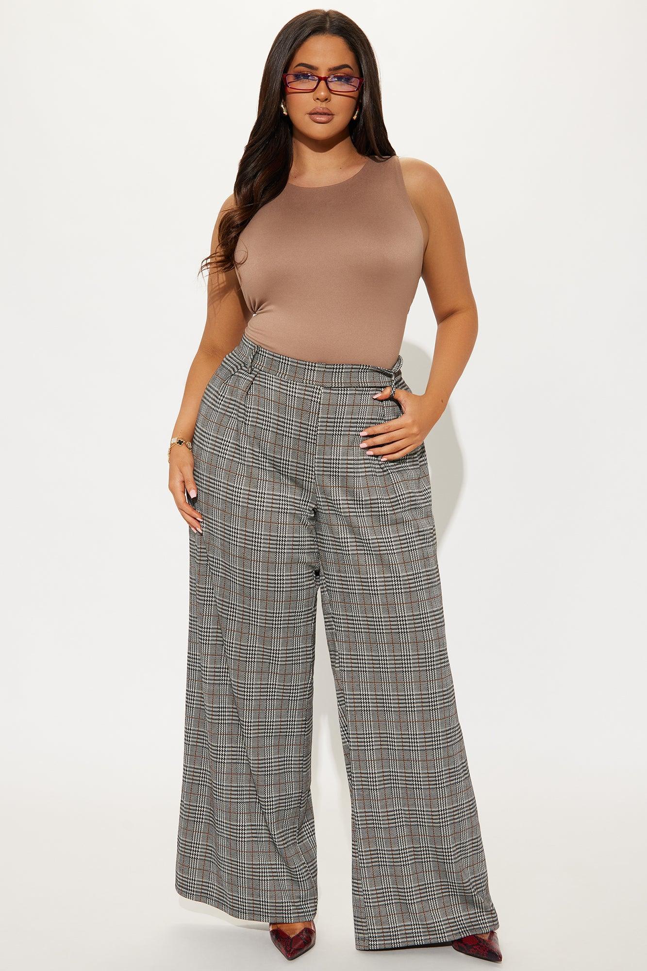 Trieste Houndstooth Trouser - Black/White Product Image