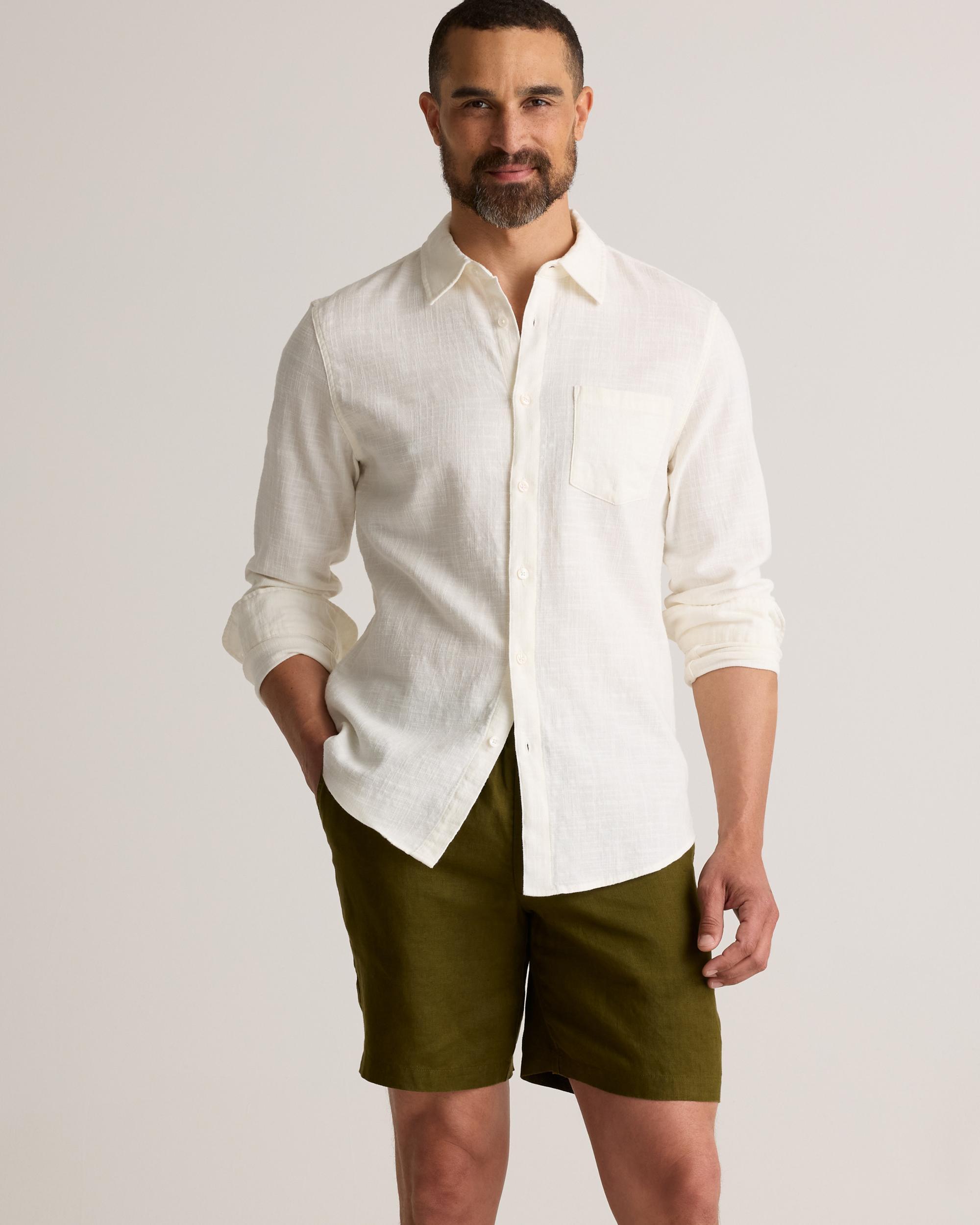Quince | Men's 100% European 8" Linen Shorts Product Image