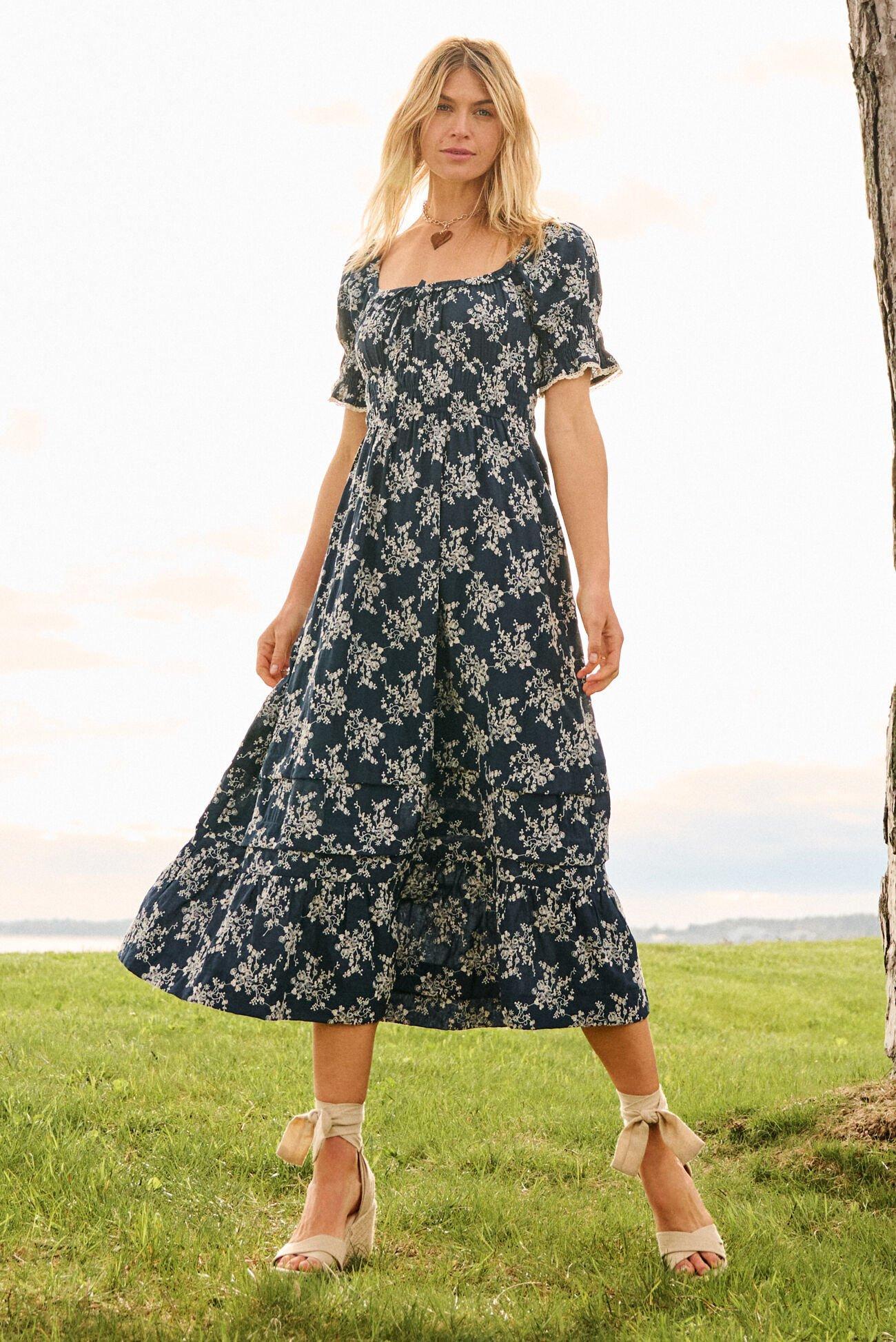Aura Floral Maxi Dress Product Image