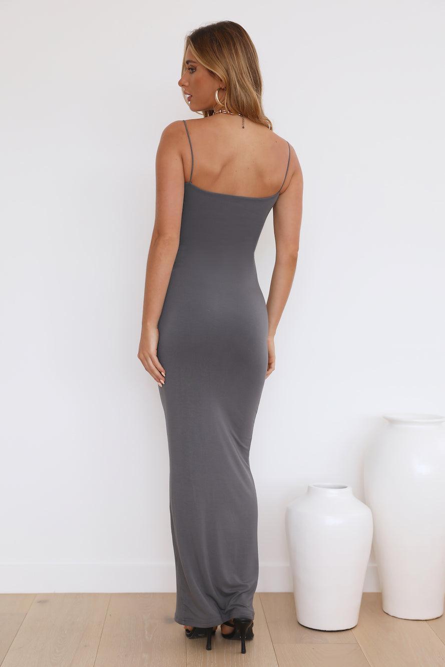 Repeat Wear Maxi Dress Charcoal Product Image