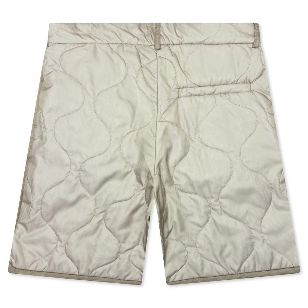 Pleaded Padded Shorts - Sand Male Product Image