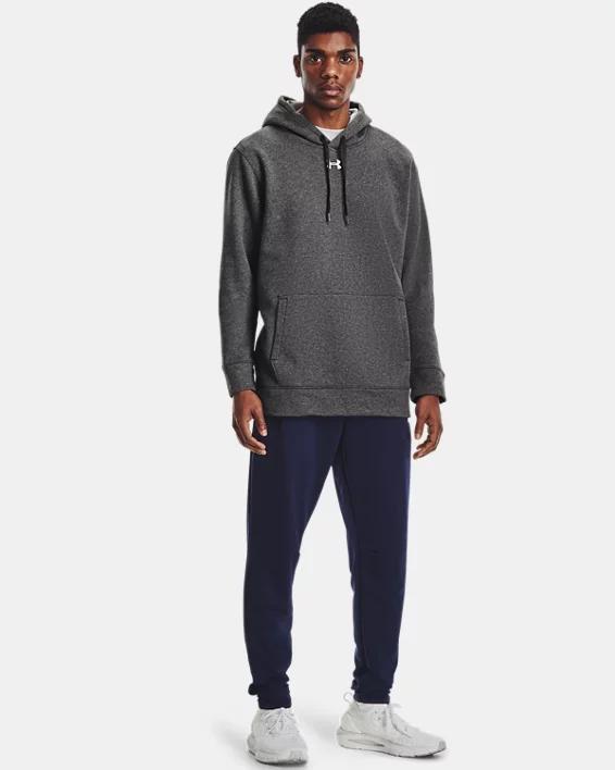 Men's UA Hustle Fleece Hoodie Product Image