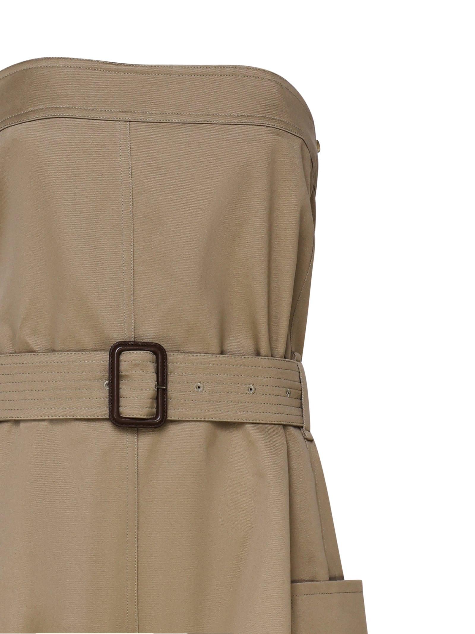 High Waist Wide-Leg Wool Trousers Product Image
