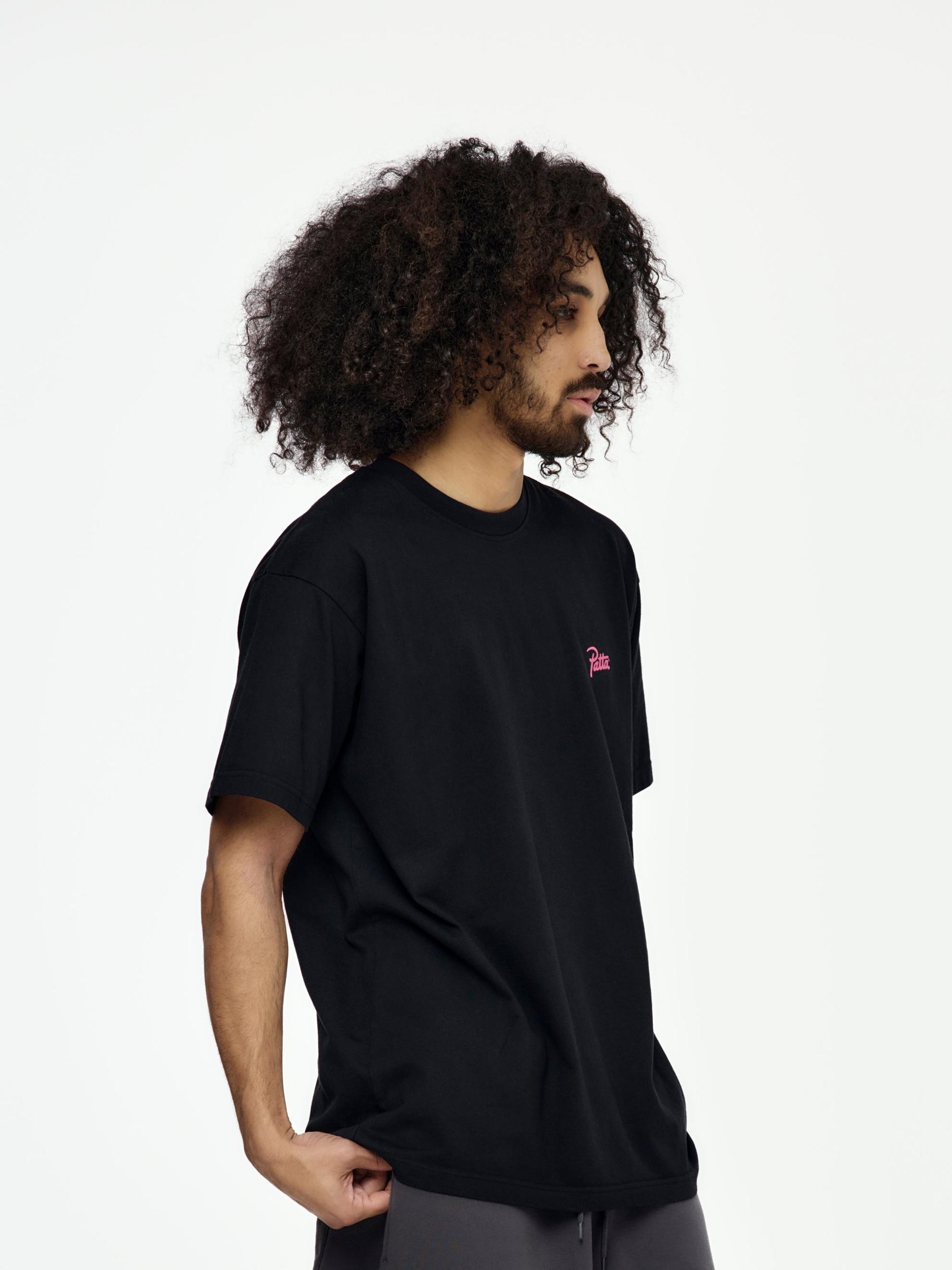 Postcard T-Shirt (Black) Product Image