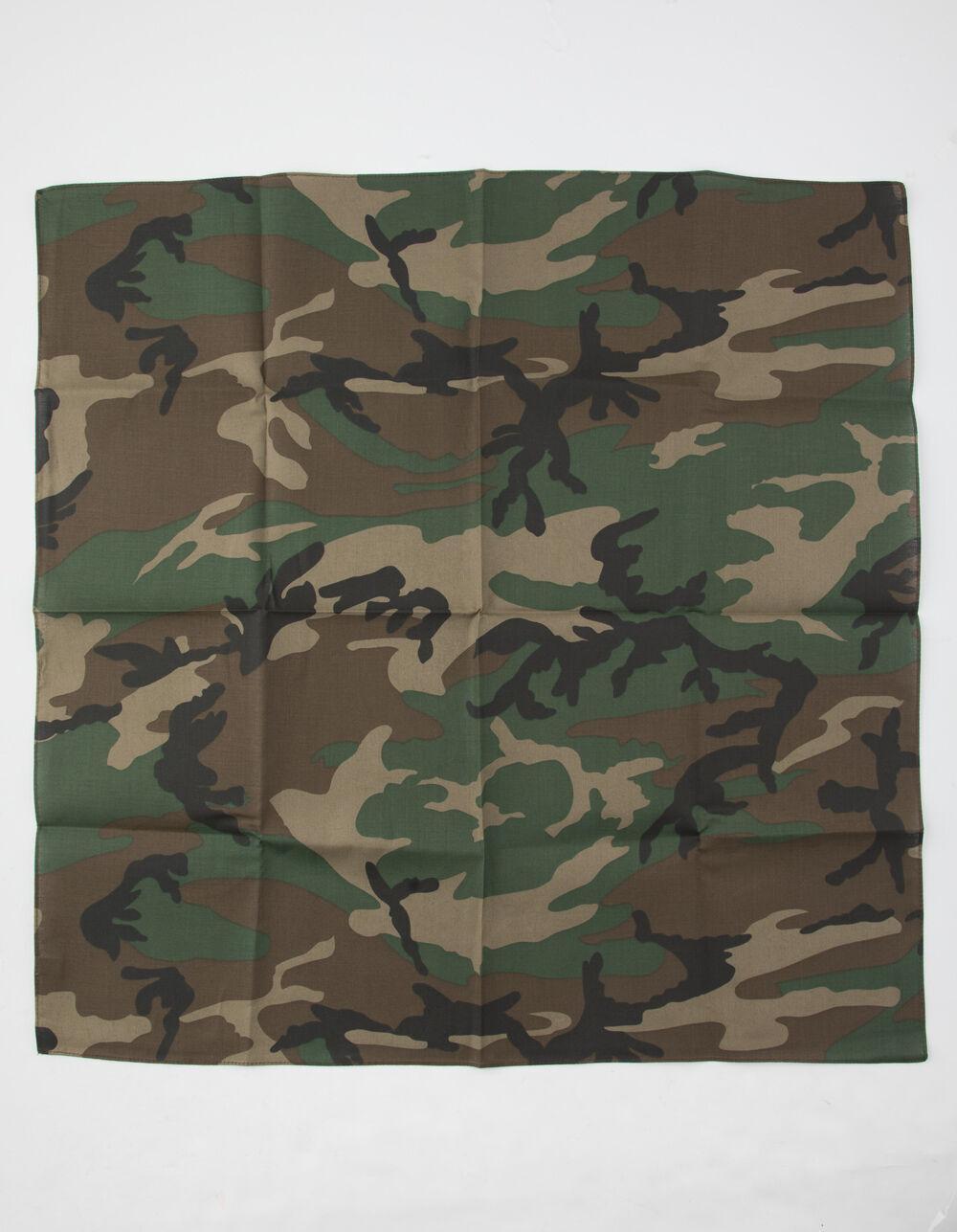 ROTHCO Woodland Camo Bandana - CAMO Product Image