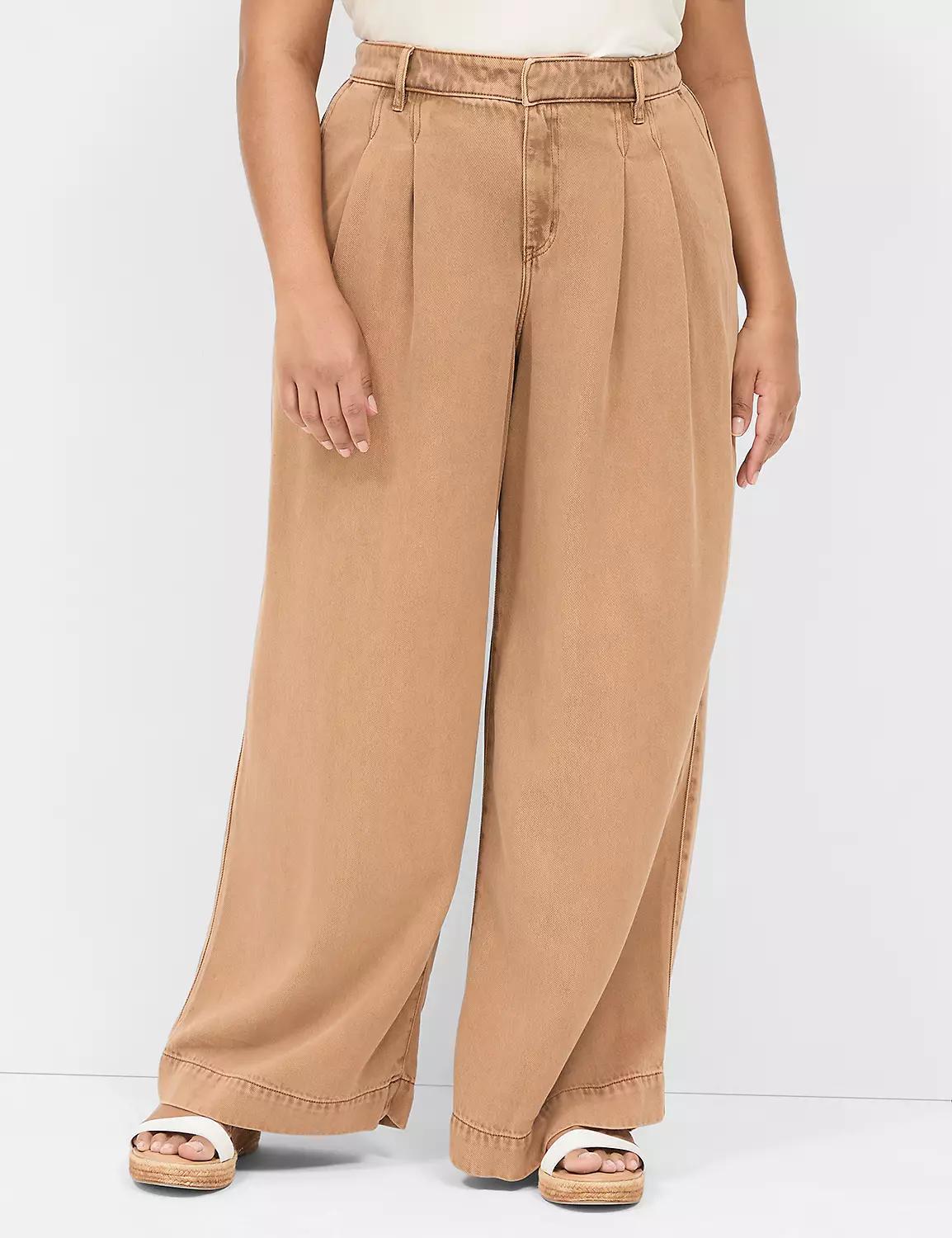 Wide Leg Trouser Fluid Jean Product Image
