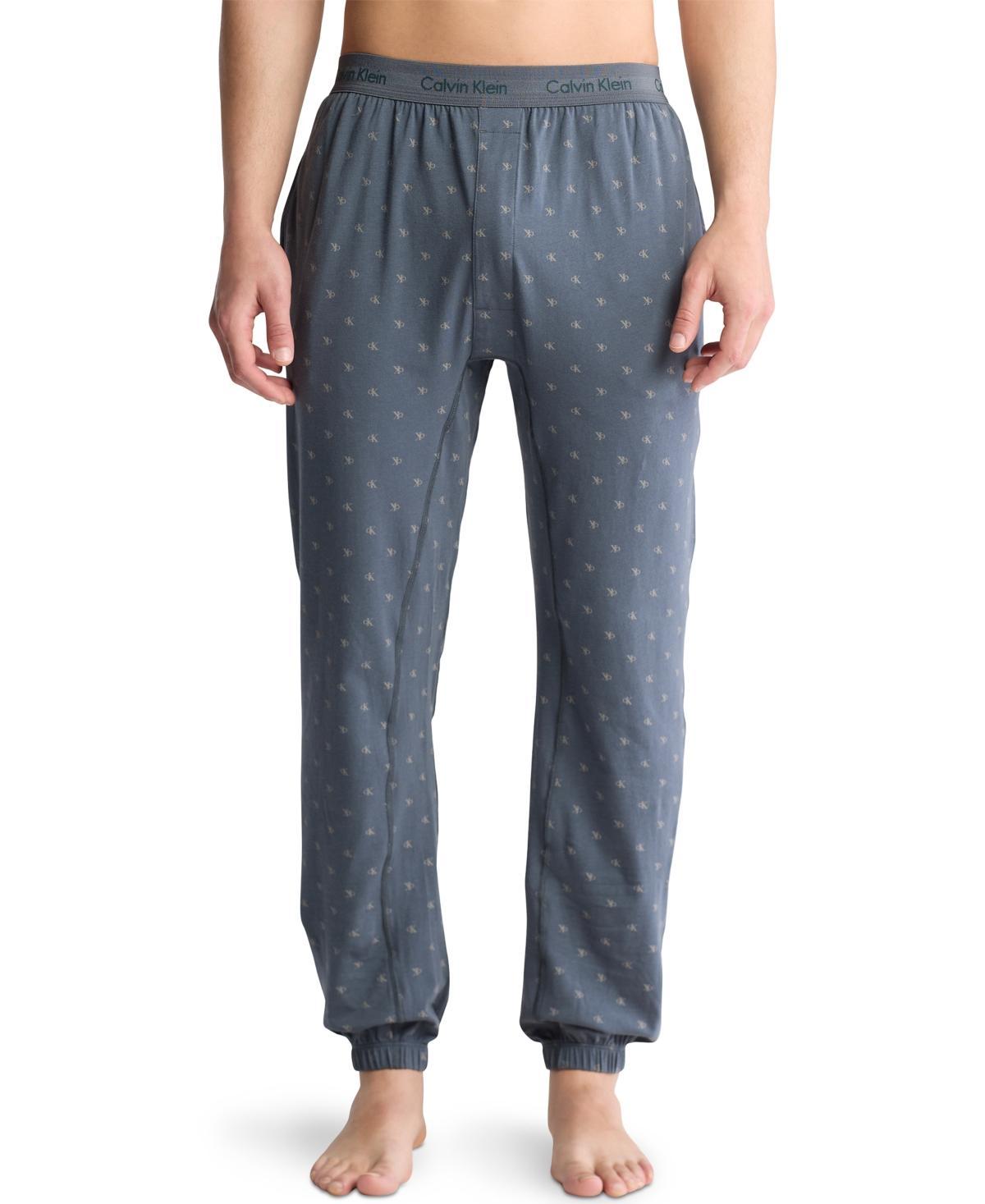 Calvin Klein Men's Icon Cotton Stretch Sleep Joggers - Green - M Product Image
