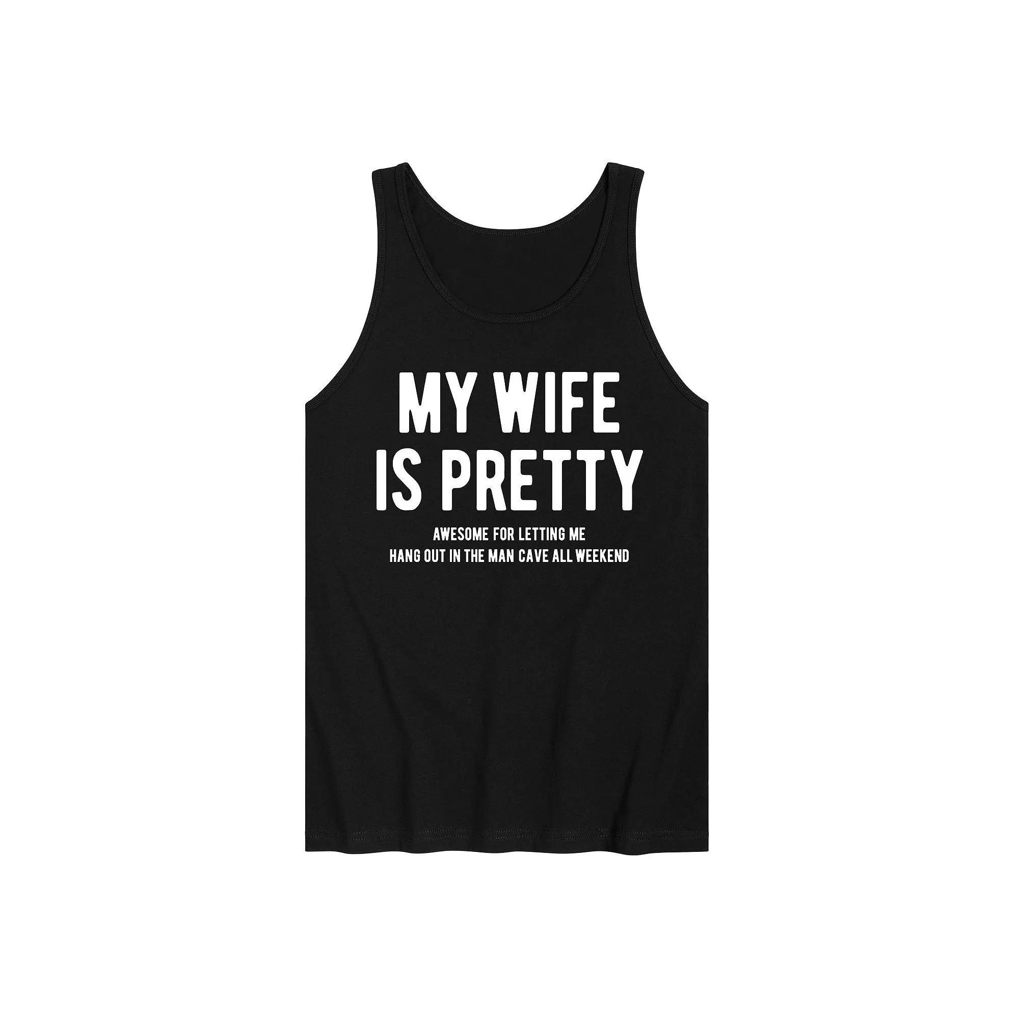 Mens My Wife Man Cave Tank Top Product Image