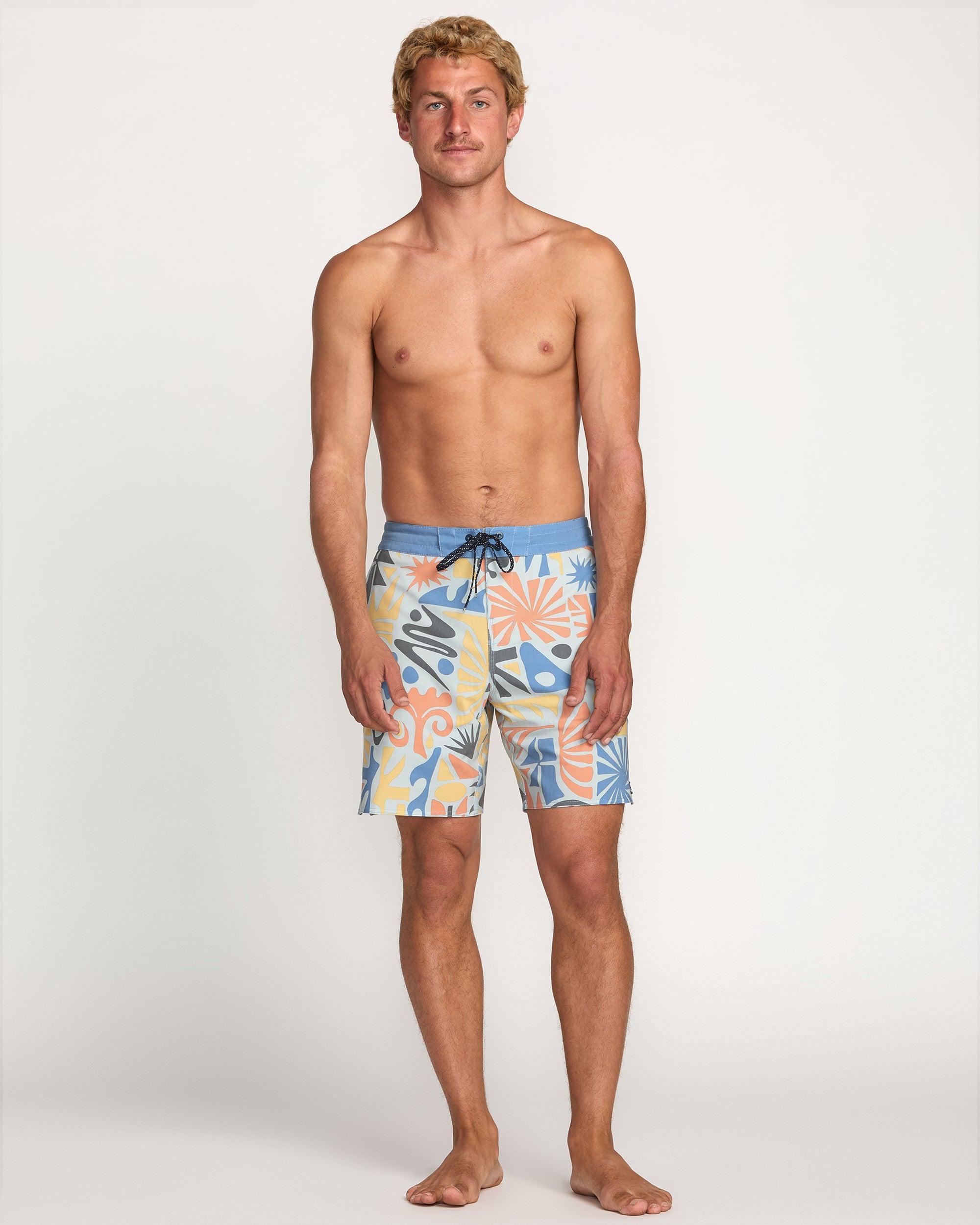 Good Times Lo Tide 18" Boardshorts - Multi Male Product Image