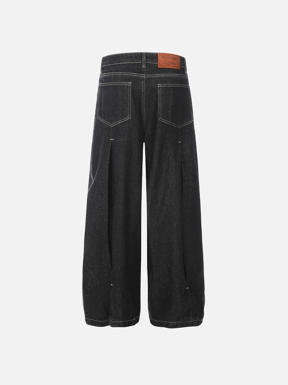 Aelfric Eden Pleated  Baggy Jeans Product Image