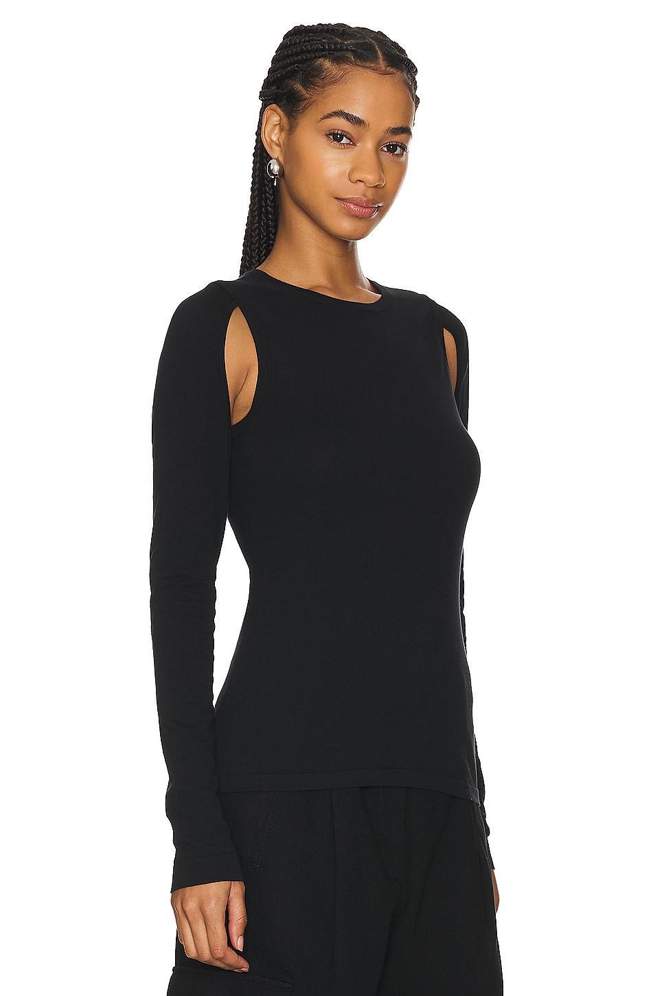 Cutout Crew Tee Helmut Lang Product Image