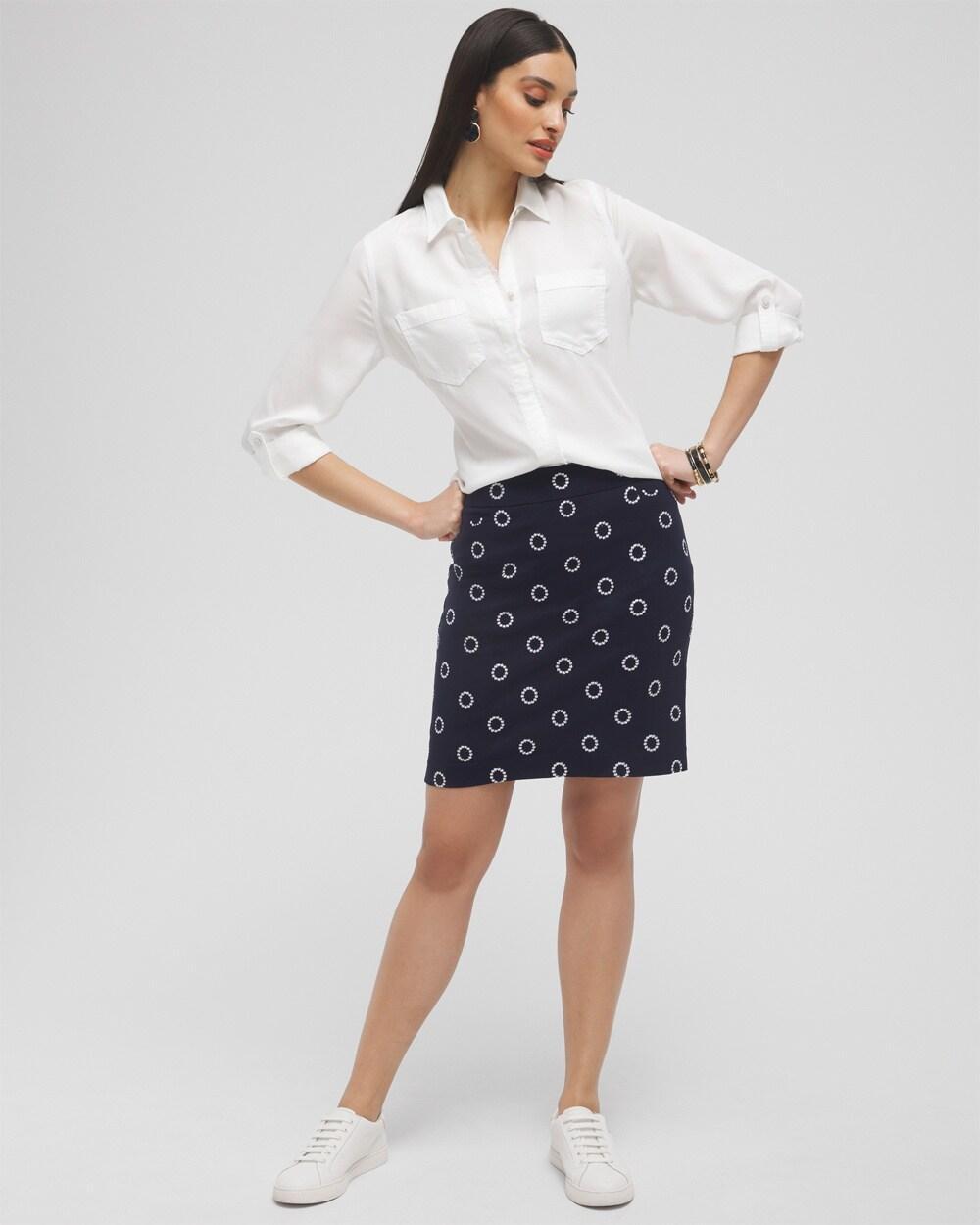 Brigitte Embroidered Skort Product Image