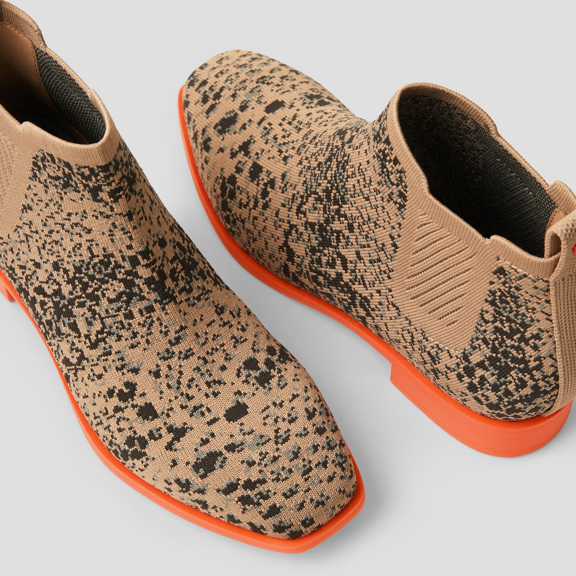 Square-Toe Water-Repellent Ankle Boots (Ryan Pro) Product Image