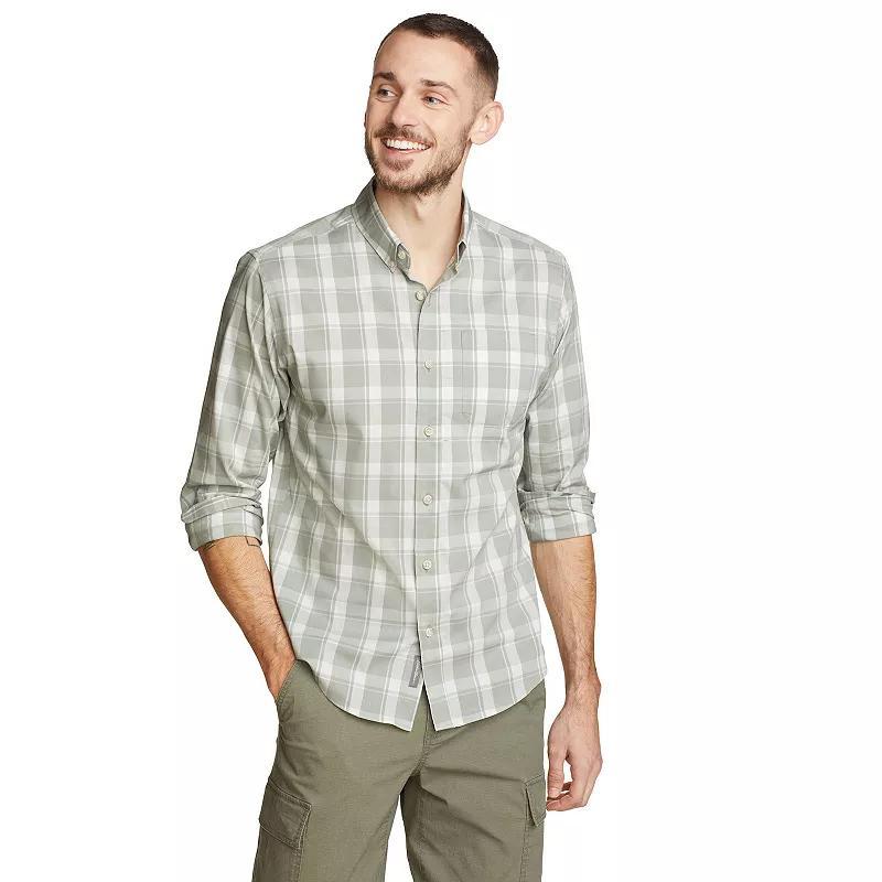 Big & Tall Eddie Bauer Long Sleeve Voyager Flex Shirt, Mens Product Image