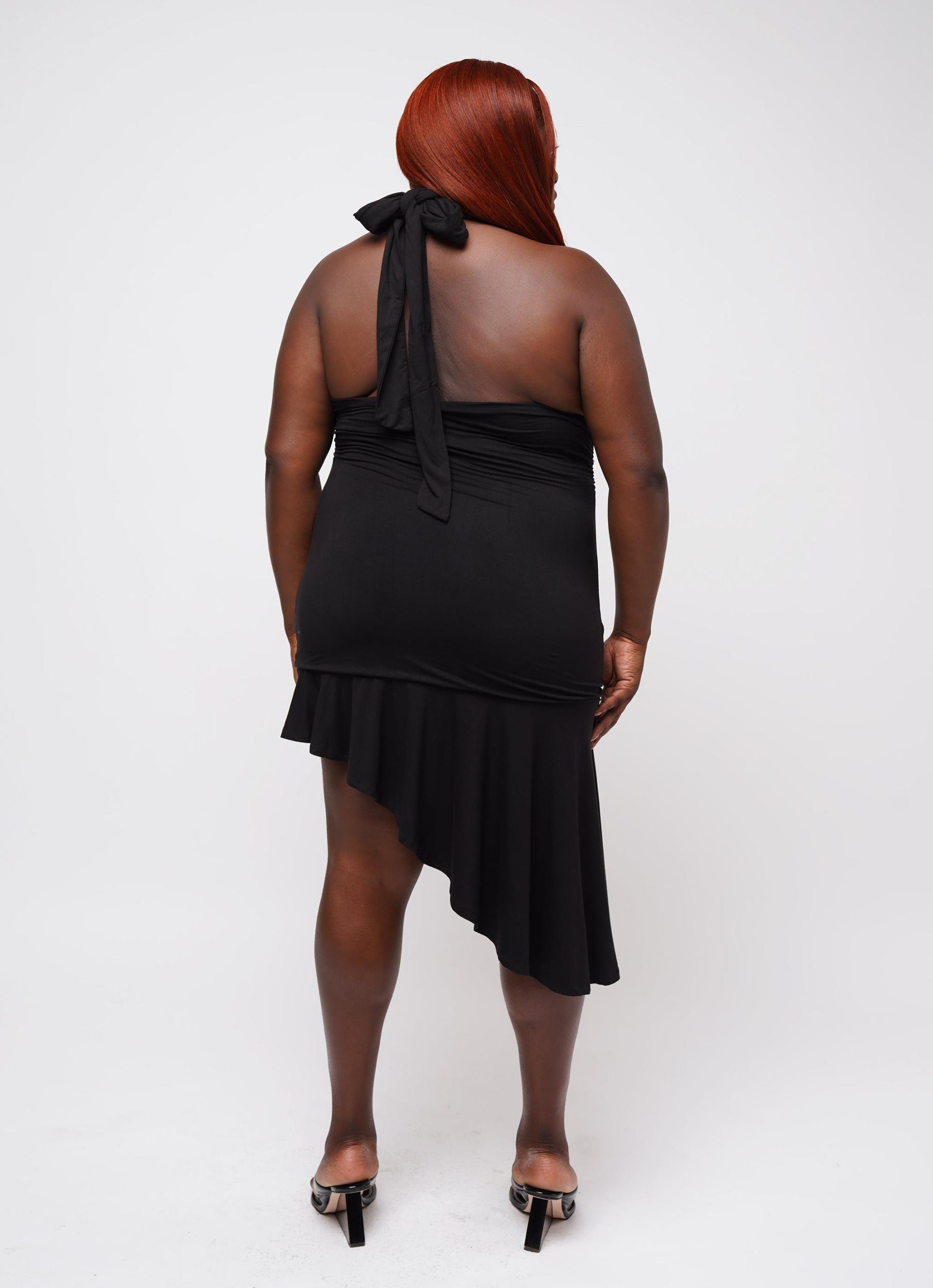 Swan Halter Dress Product Image