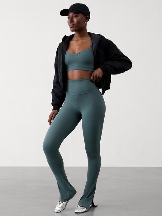 Elation Ultra High Rise Split Slim Flare Pant Product Image