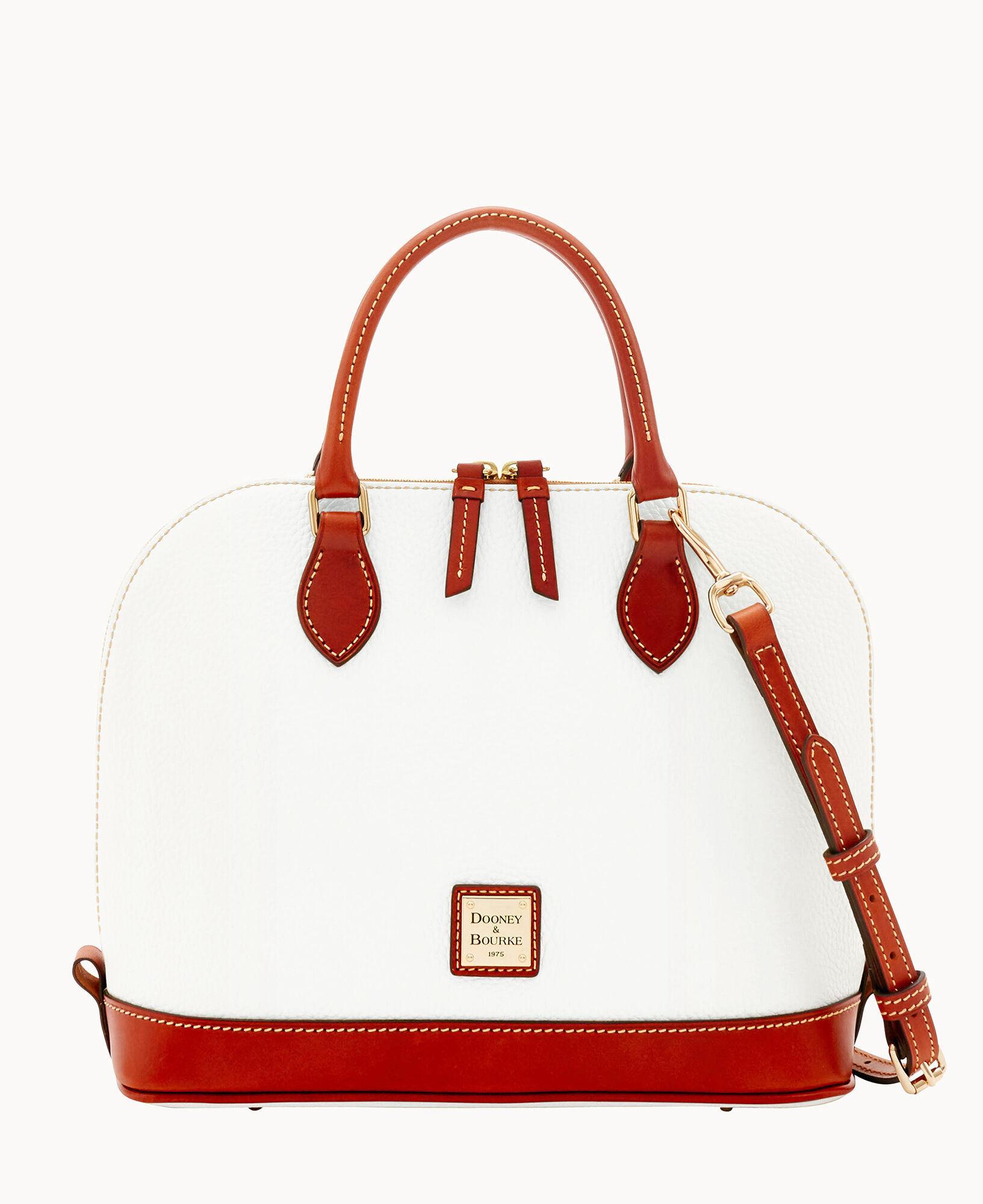 Dooney  Bourke Pebble Collection Zip Dome Satchel Bag Product Image